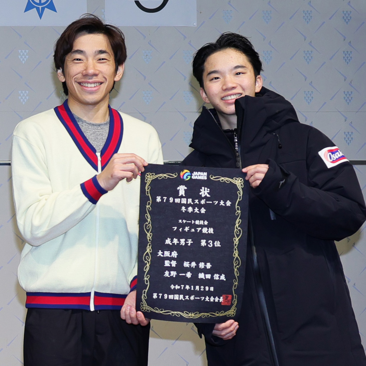 国スポ閉幕　織田信成、友野一希の掛け合いは?　バットン氏追悼 2/7（byりゅうじんペア）