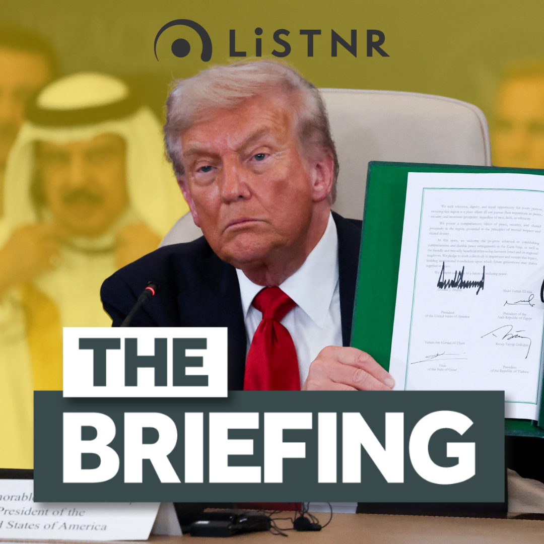 World leaders sign Gaza deal + Hollywood’s too perfect star