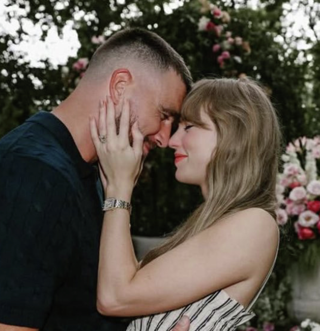 Travis Kelce's Dad Reveals The Truth Behind Engagement Pics episode artwork