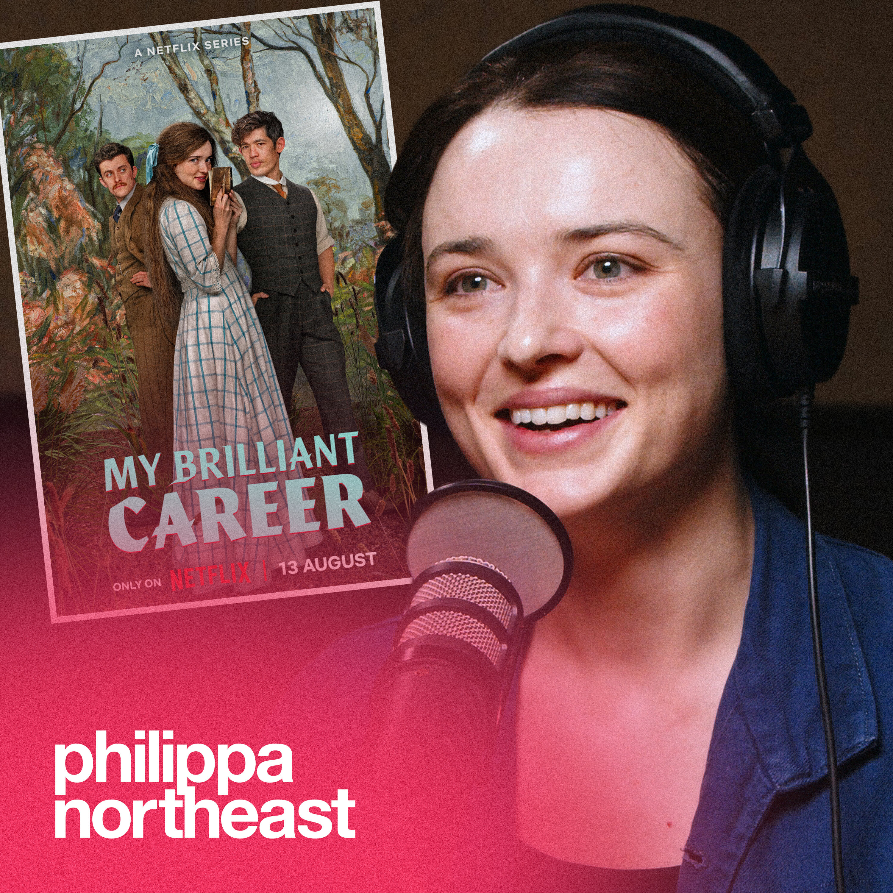 Cover art for the episode "My Brilliant Career Took Years of Rejection" from The Imperfects