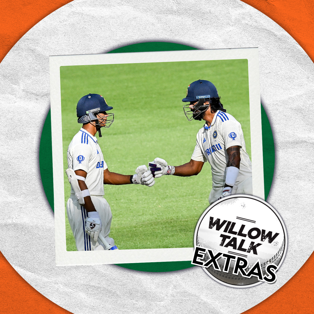Jaiswal, Rahul power India to a commanding lead on day two of the first Test | Willow Talk Extras