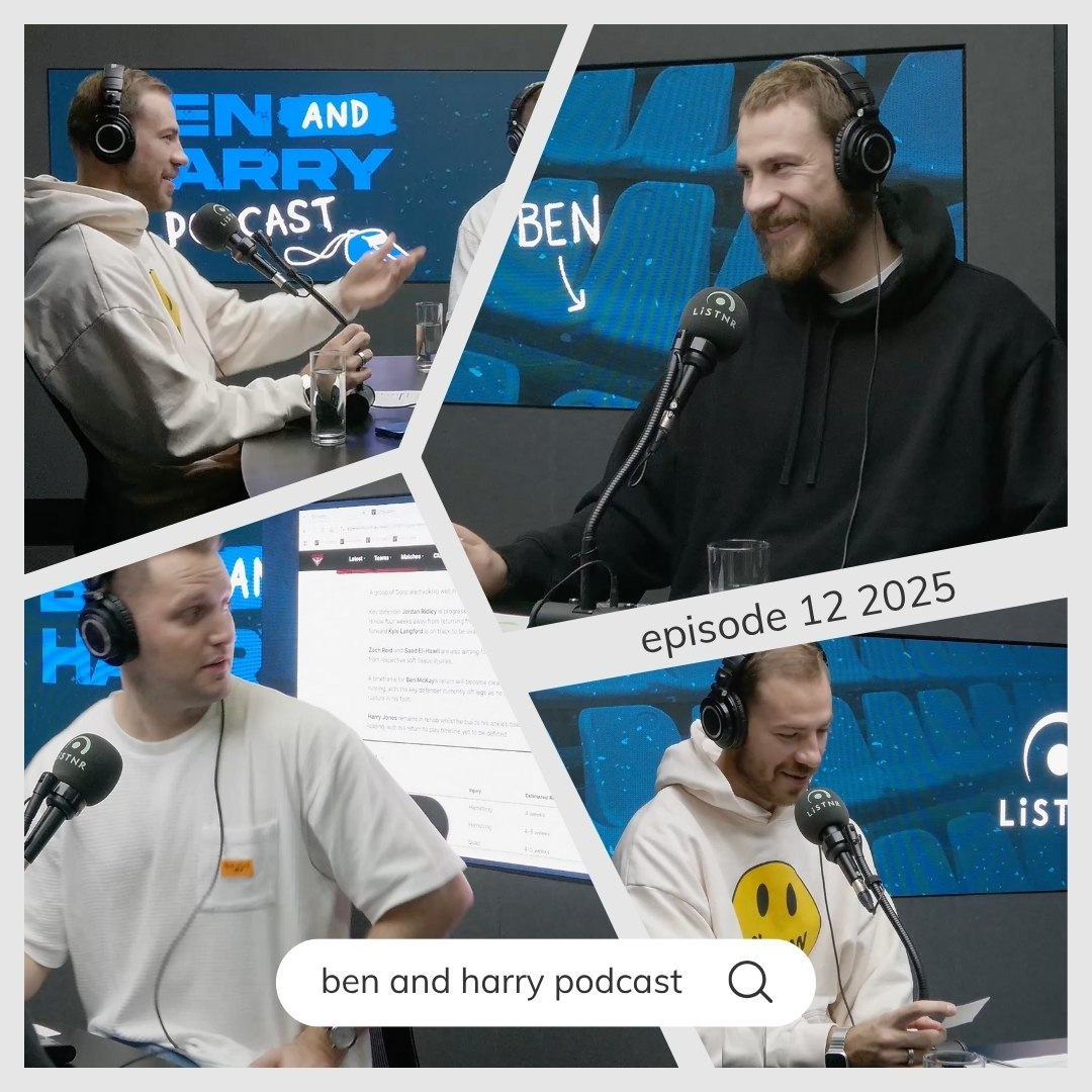 ep 12 2025.   should all AFL teams have goal songs?! 🎶 + mckay bowl 2 cancelled 🙁