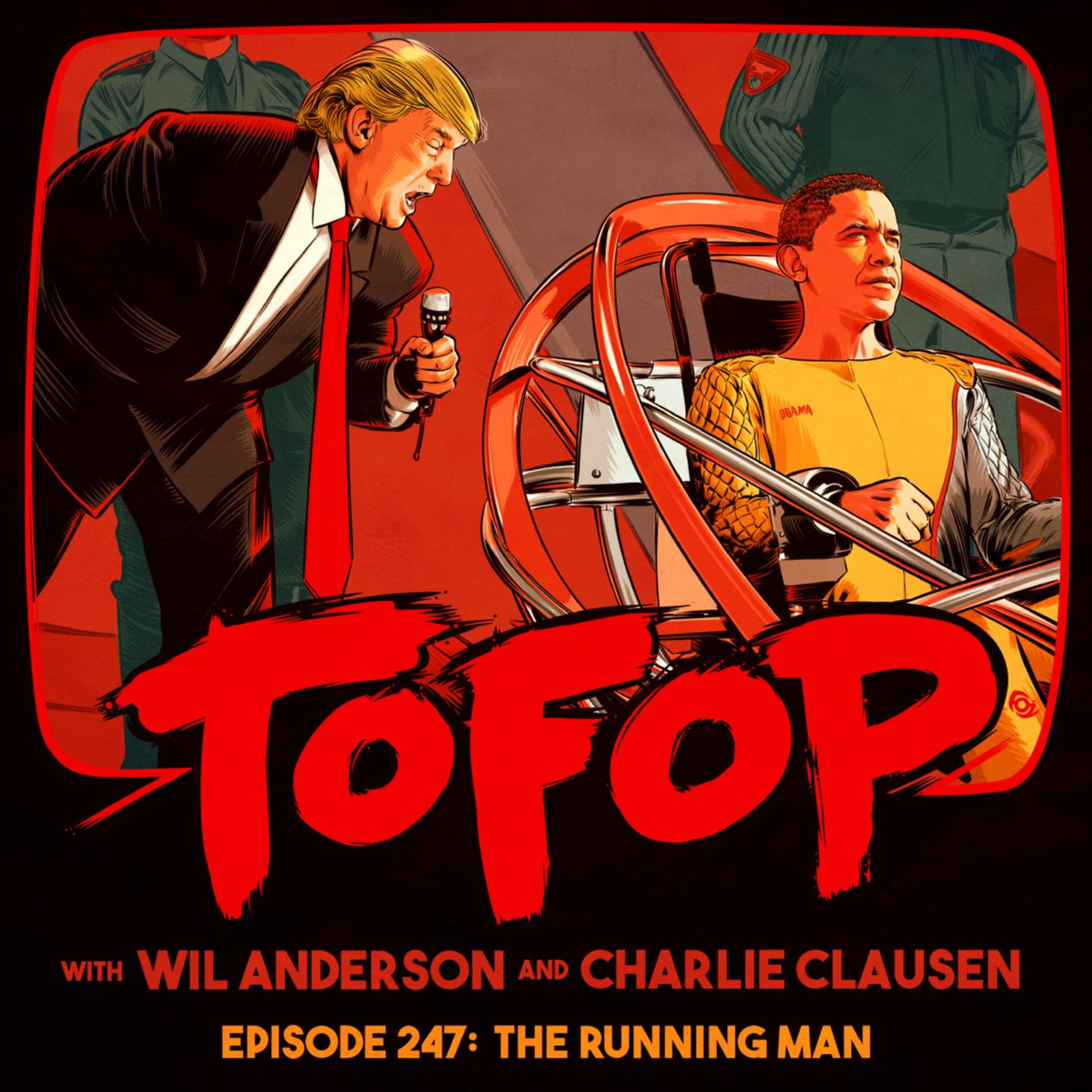 TOFOP 247- The Running Man episode artwork