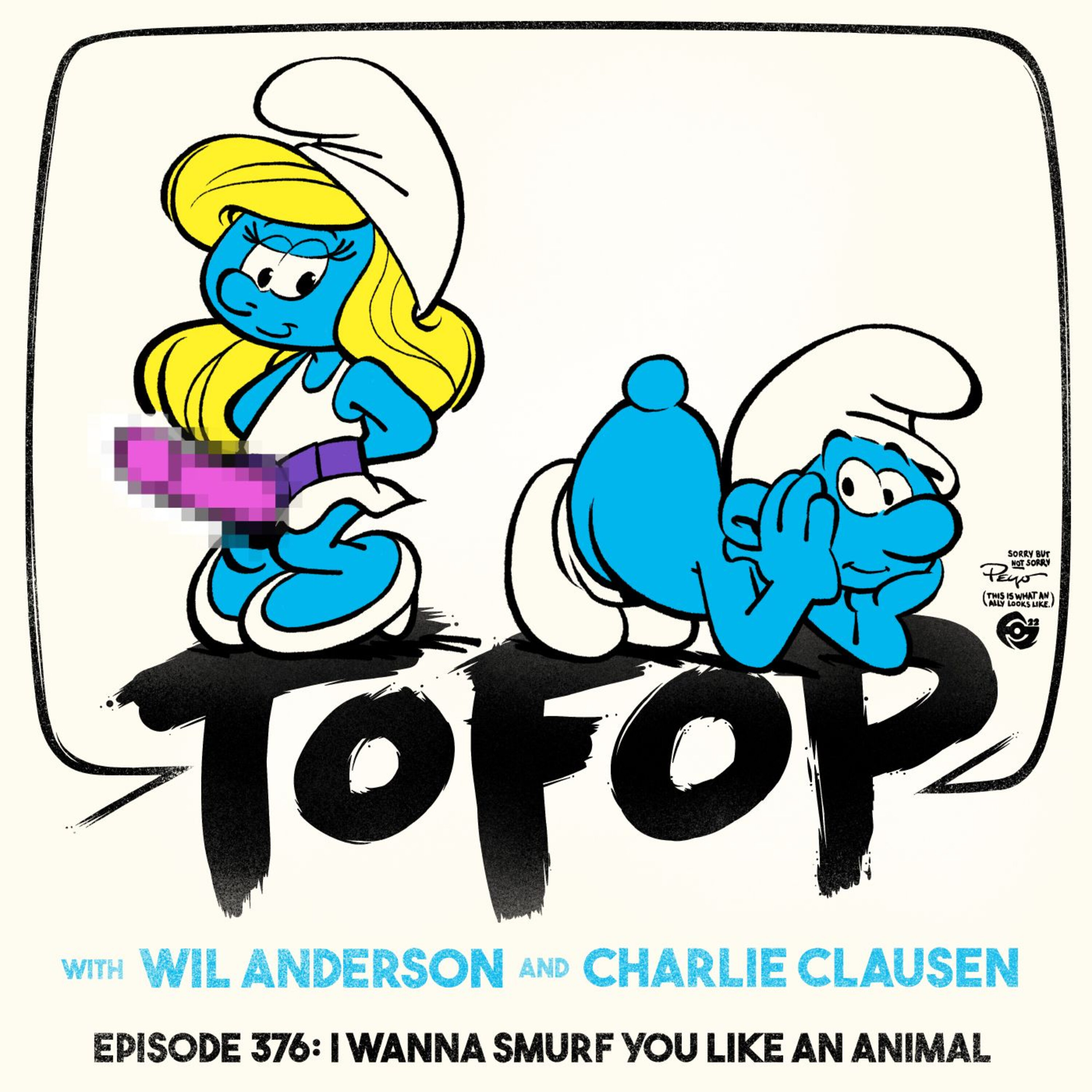 376 - I Wanna Smurf You Like An Animal episode artwork