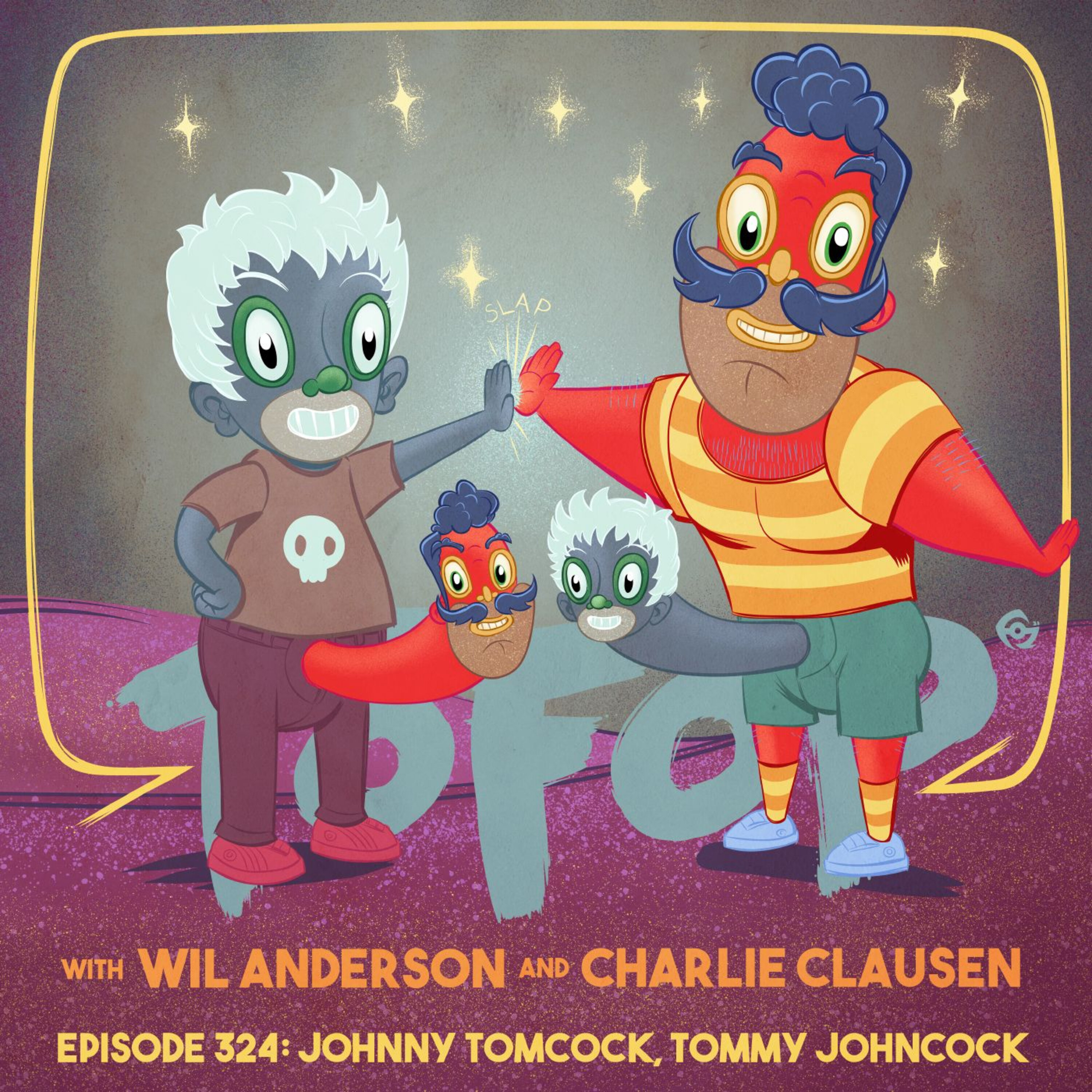 324 — Johnny Tomcock, Tommy Johncock episode artwork