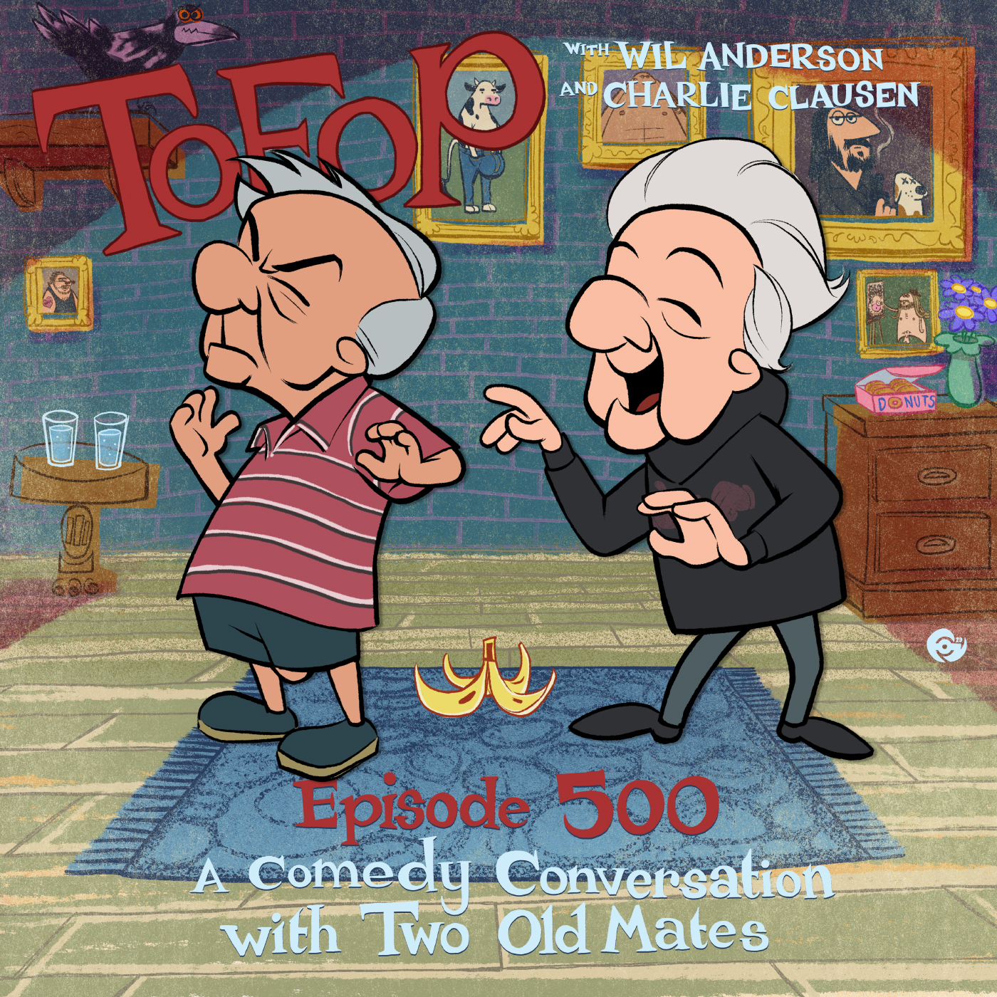 TOFOP 500: A Comedy Conversation With Two Old Mates