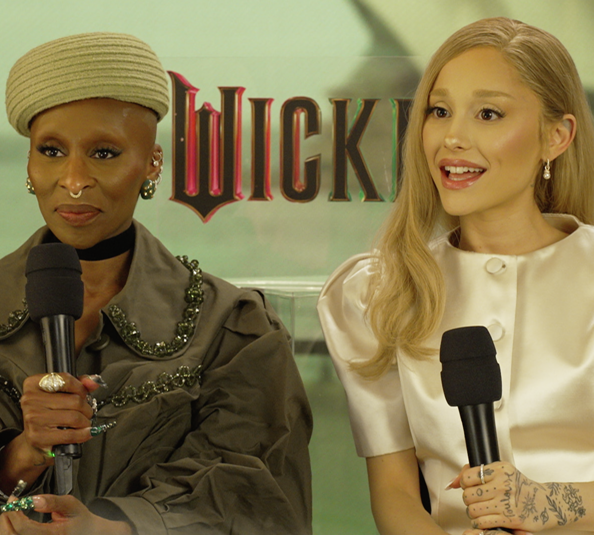 Ariana Grande & Cynthia Erivo Reveal What Will 'Stay With Them Forever' After Shooting Wicked episode artwork
