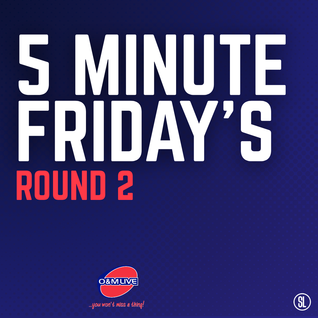 5 Minute Fridays 2026 - Round 2 episode artwork