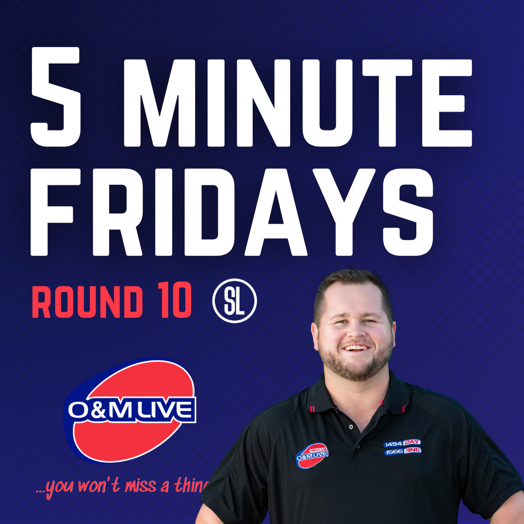 5 Minute Friday's - Rd10