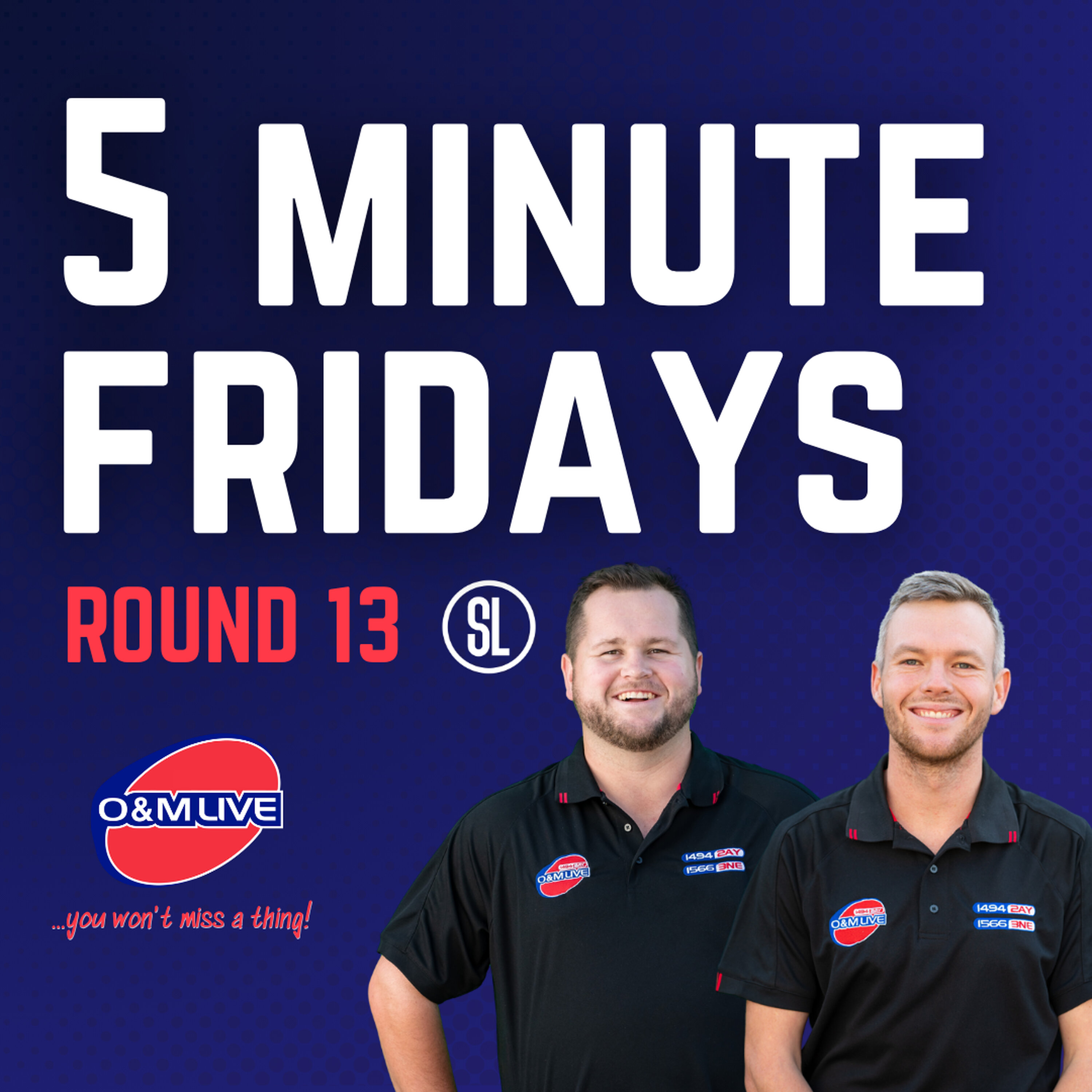 5 Minute Fridays - Round 13 Week 2 episode artwork