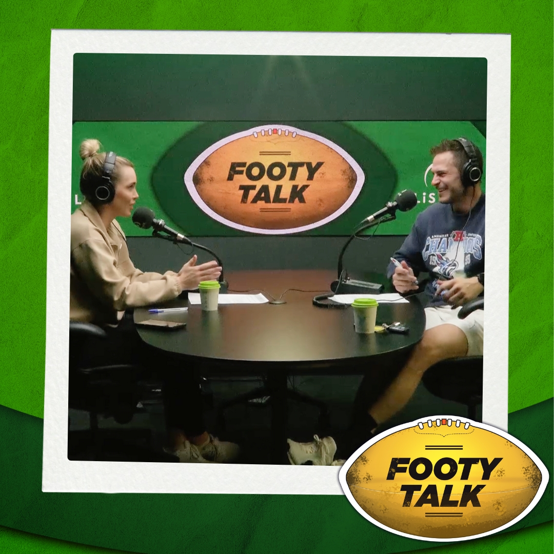 Wednesday July 5: Abbey & Zacka joined by the viral MVP of Round 16! Zacka's game changing idea & the defender the Bombers need!