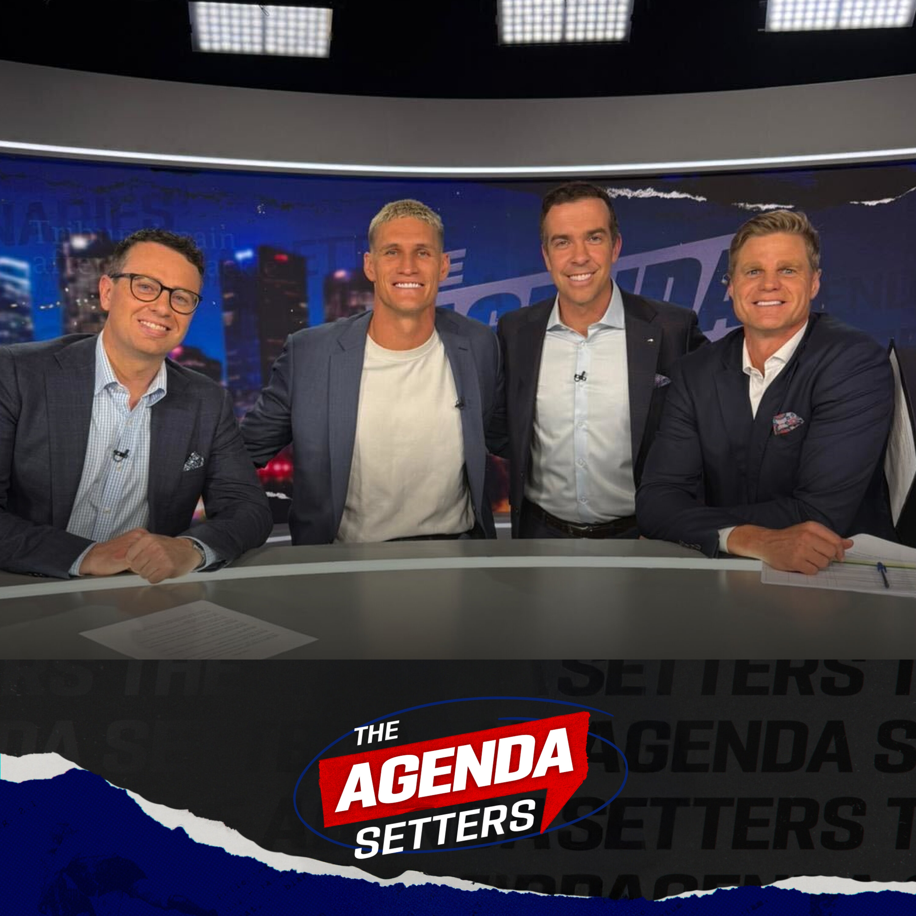 The Agenda Setters | AFL draft backlash, Riewoldt responds to Brad Scott comment & Rory Lobb joins panel episode artwork