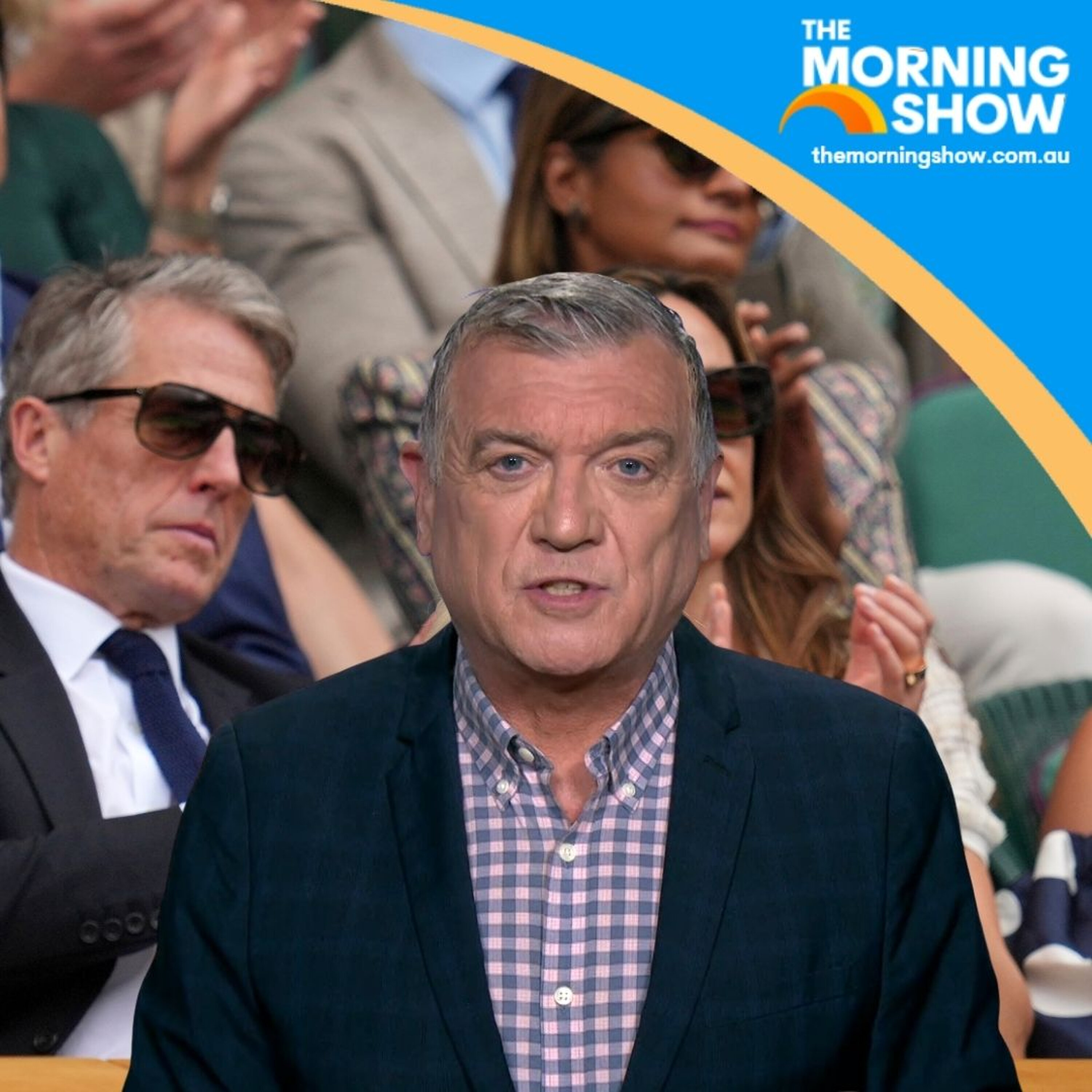 Hugh Grant falls asleep behind Queen Camilla at Wimbledon