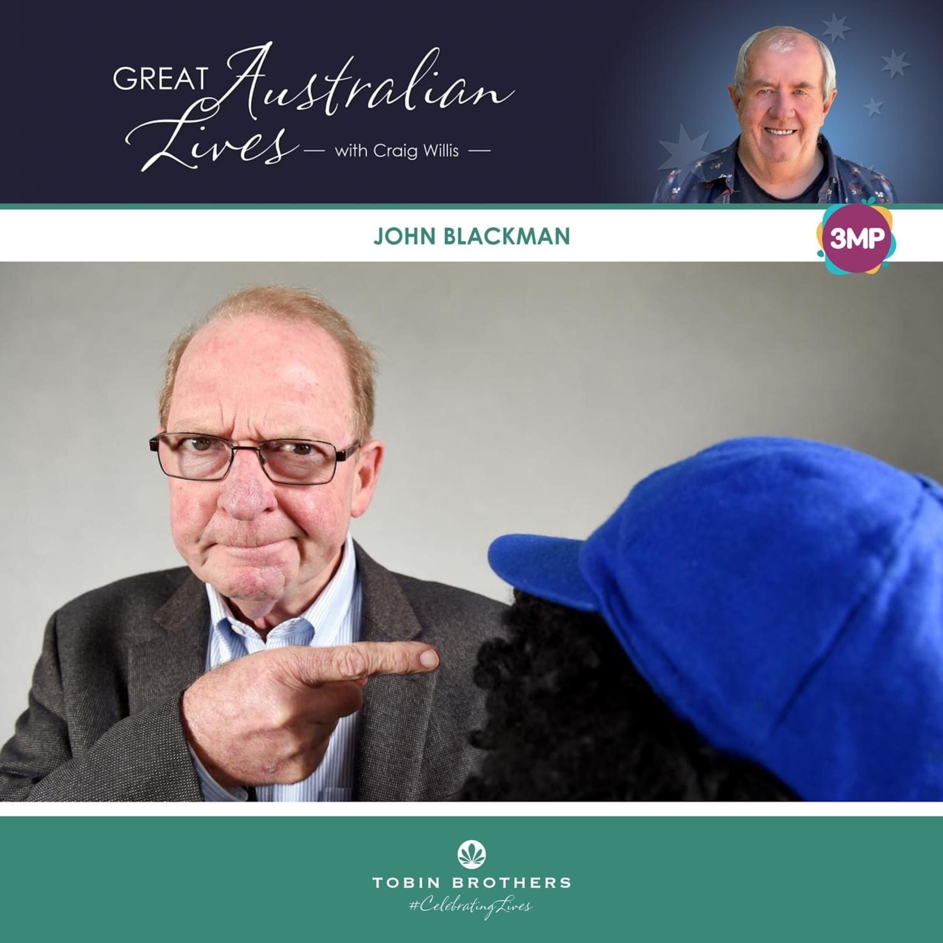 John Blackman on Great Australian Lives