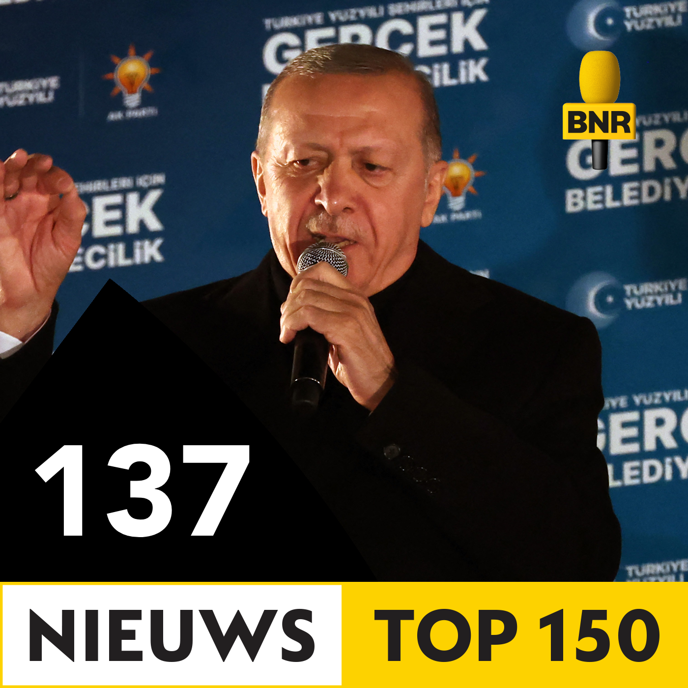 137. De partij van de Turkse president Recep Tayyip Erdoğan lijdt een historische nederlaag bij lokale verkiezingen episode artwork