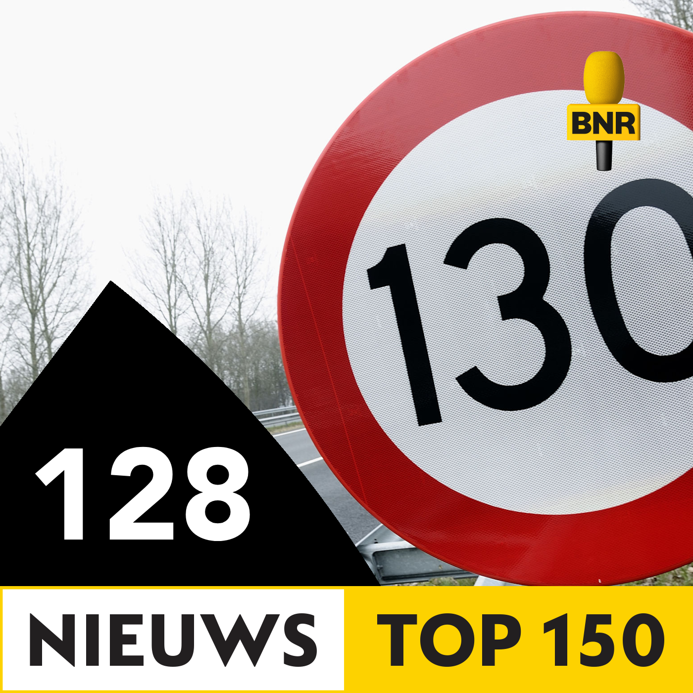 128. Minister Barry Madlener maakt plannen om de maximum snelheid op vier korte trajecten te verhogen naar 130 kilometer per uur episode artwork