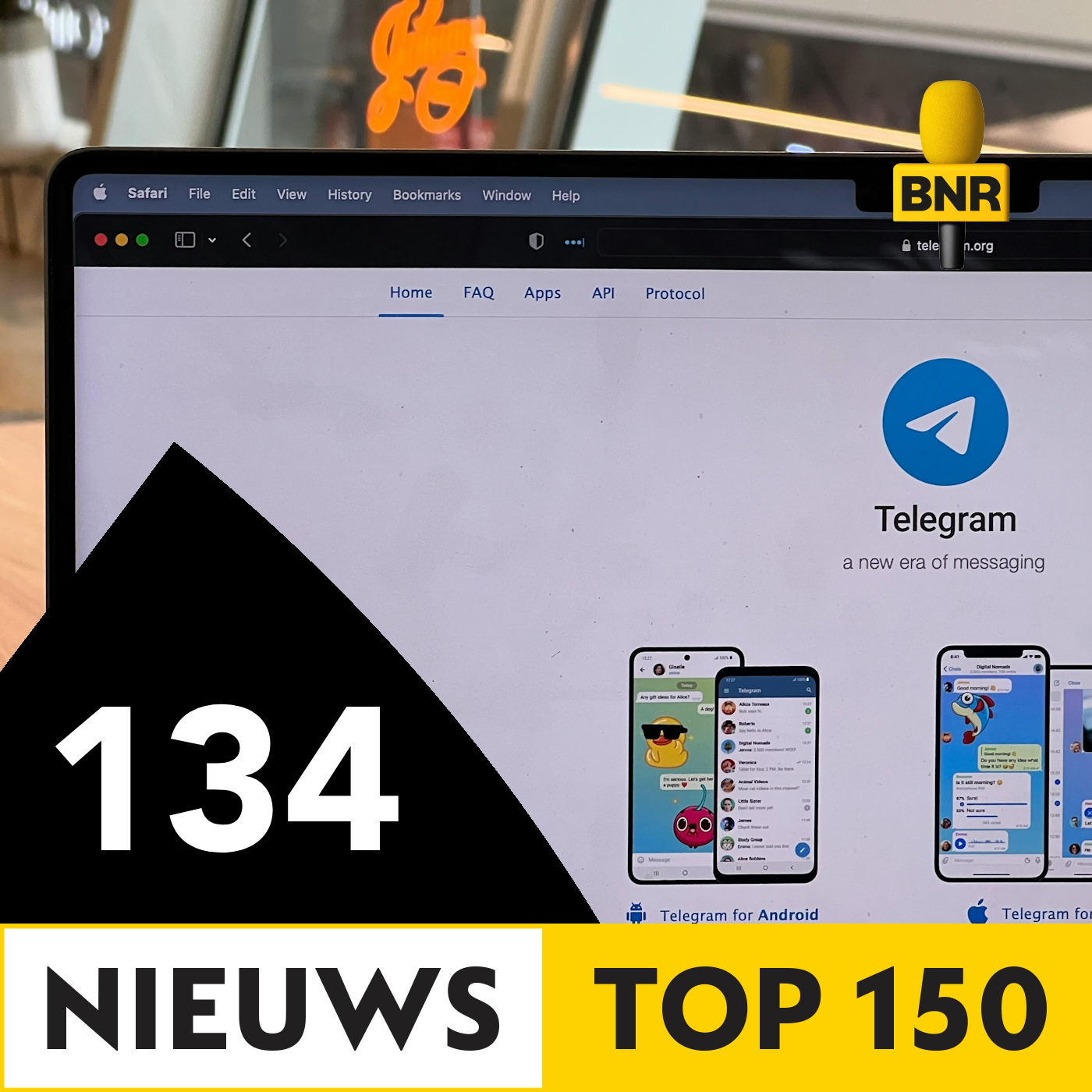 134. Na de arrestatie van de ceo gaat Telegram toch meer gegevens delen met de politie episode artwork