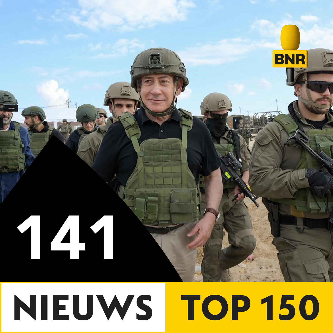 141. Arrestatiebevel voor Israëlische premier Benjamin Netanyahu en Hamas-leiders wordt uitgeroepen episode artwork