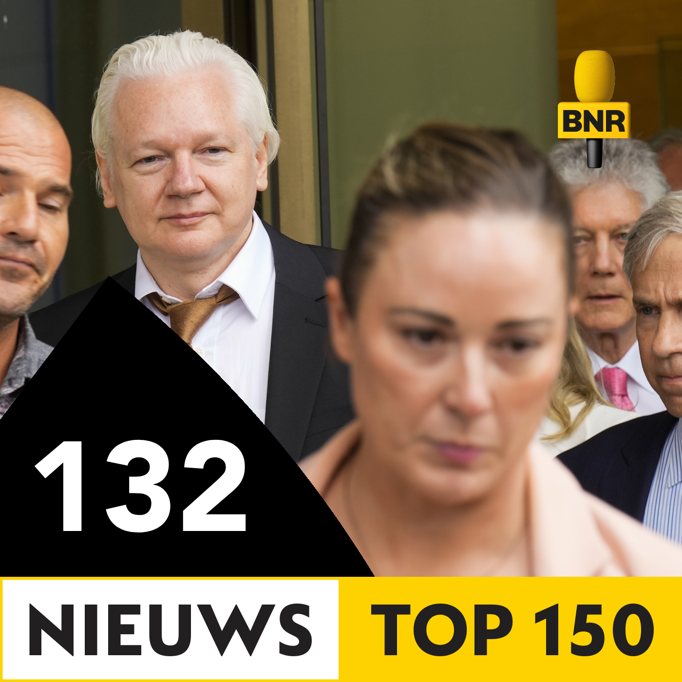132. Na 14 jaar op de vlucht wordt WikiLeaks-oprichter Julian Assange vrijgelaten episode artwork