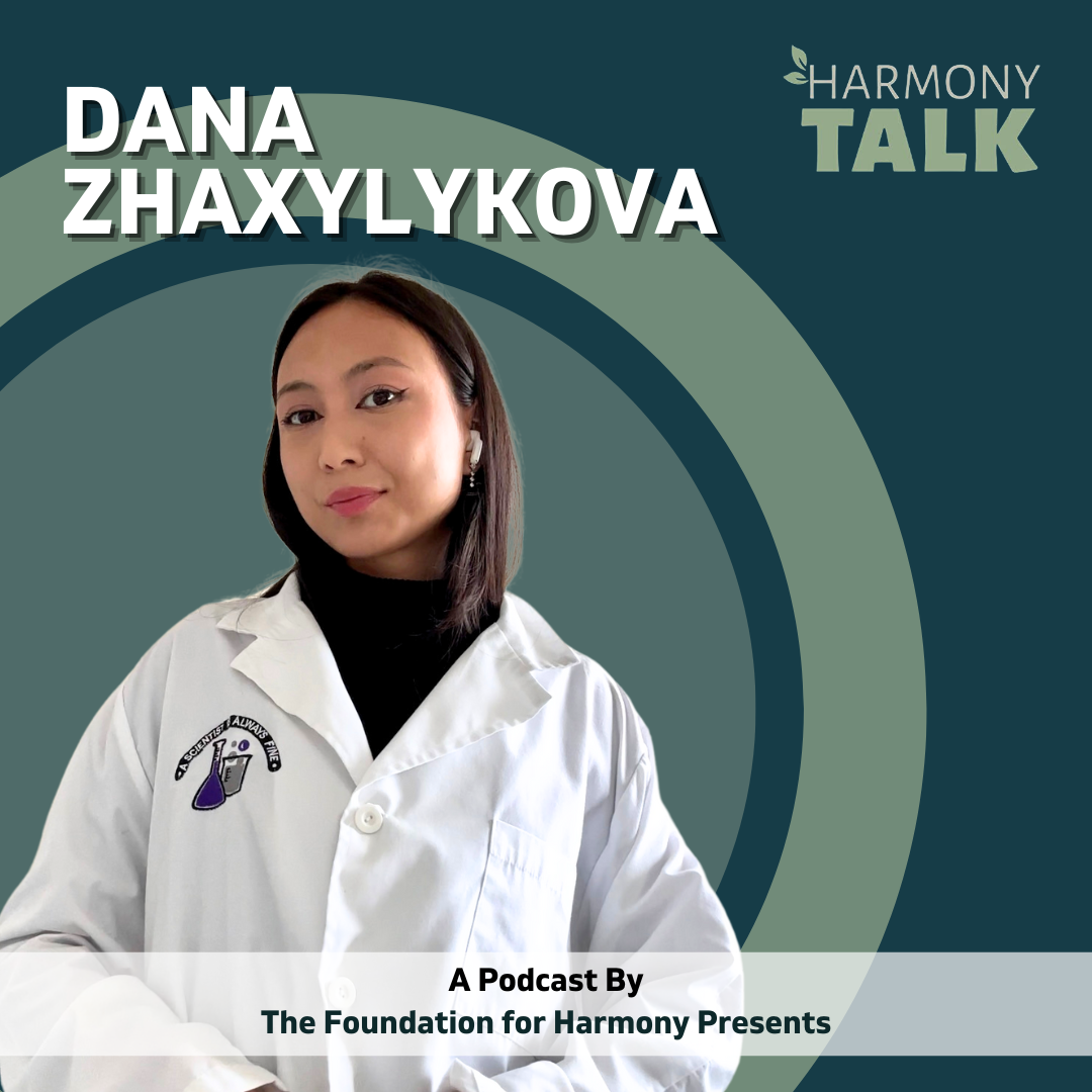 The Hidden Dangers of Microplastics: Dana Zhaxylykova, Environmental Scientist, Microplastics Researcher| HarmonyTALK #65