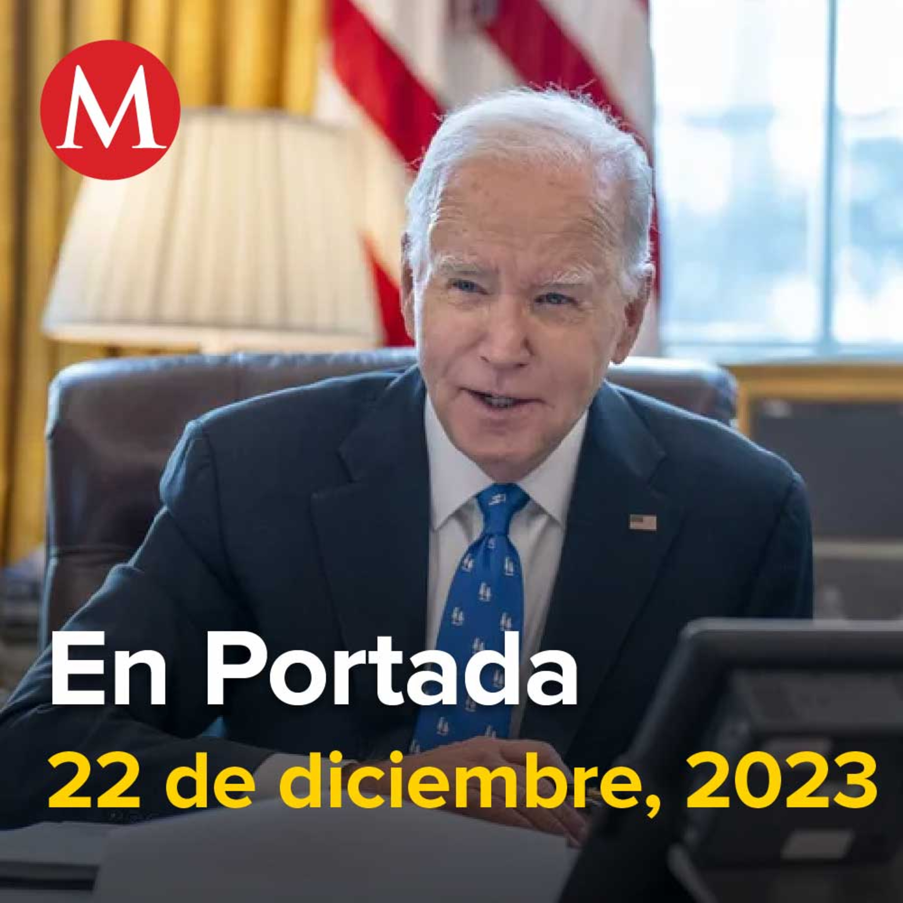 22-diciembre-2023. Biden urge reabrir puertos de entrada en frontera con México, Jorge Glas pidió asilo político a México, Hallan con vida a Maurilio Ramírez, líder wixárika secuestrado en Nayarit.