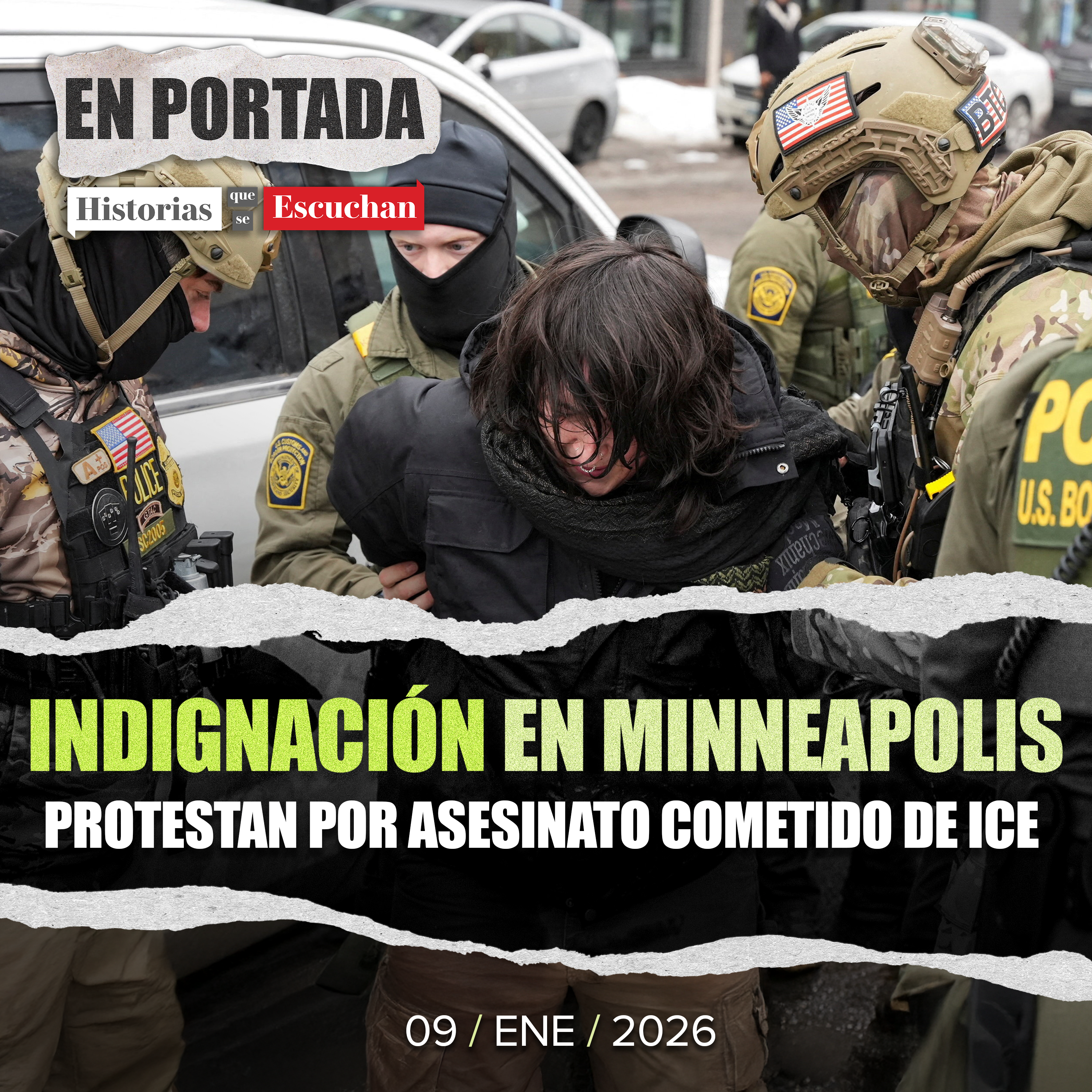Miles protestan contra ICE en EU por asesinato de ciudadana; hay detenidos