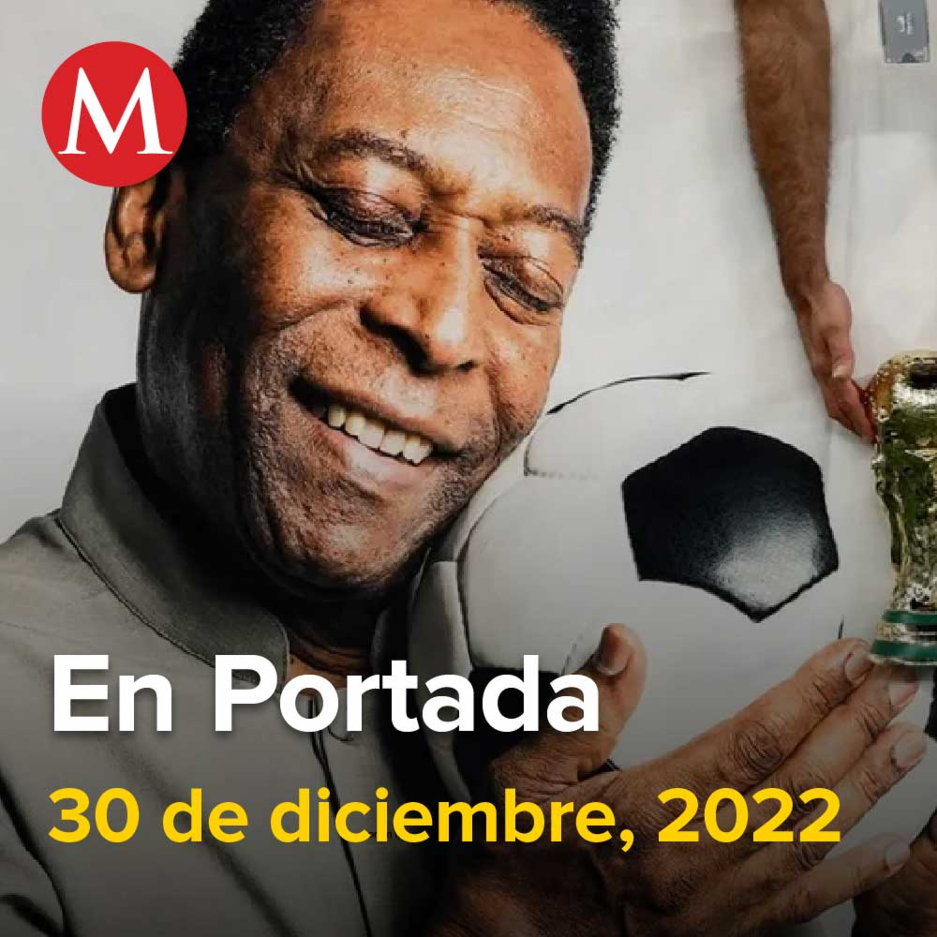 30-diciembre-2022. Muere Pelé, astro del futbol a los 82 años en Brasil, AMLO destaca que homicidios bajaron 10% pese a críticas, Sheinbaum rechaza problemas legales por su promoción y llama a Morena.