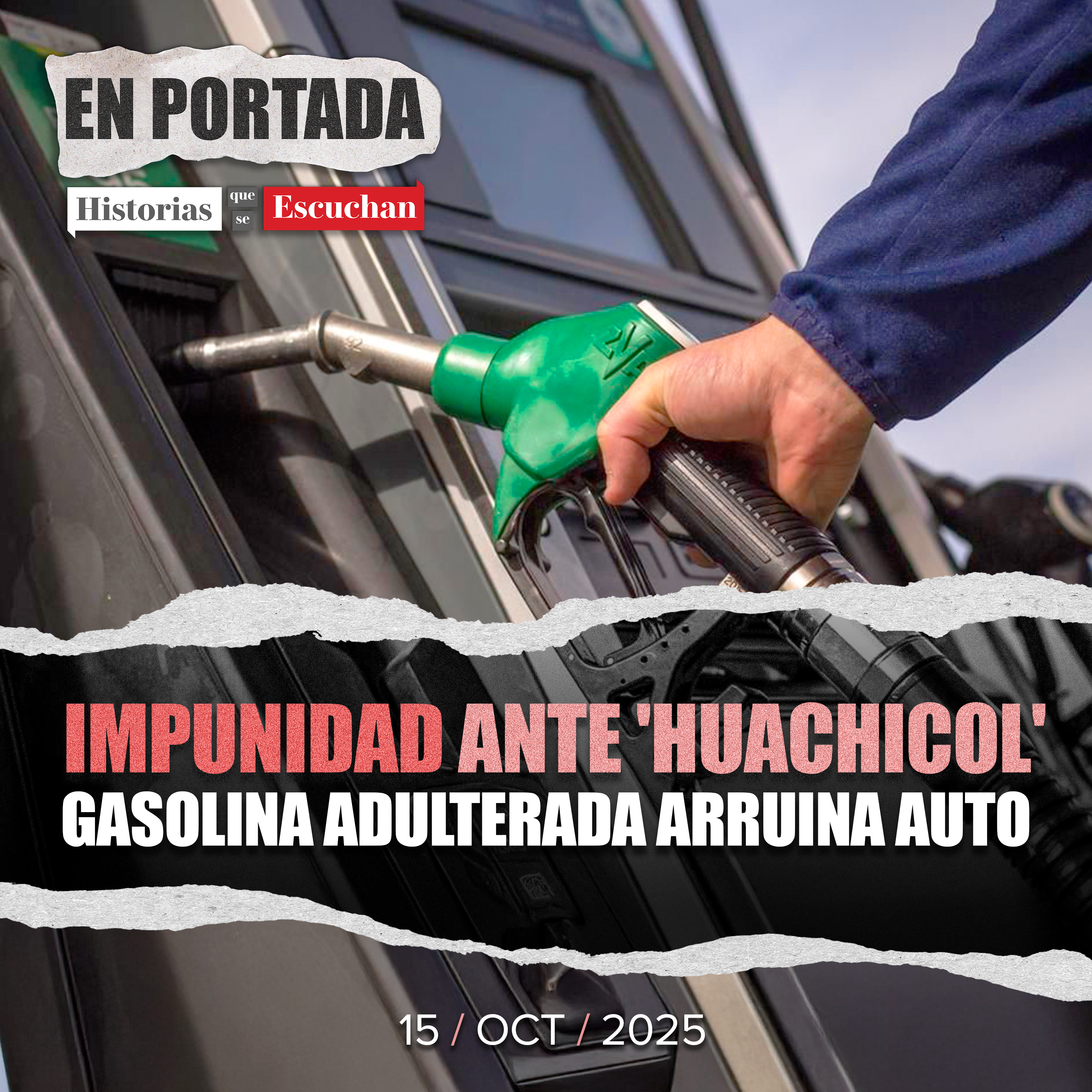 Autos dañados por gasolina adulterada, reportan usuarios ante Profeco