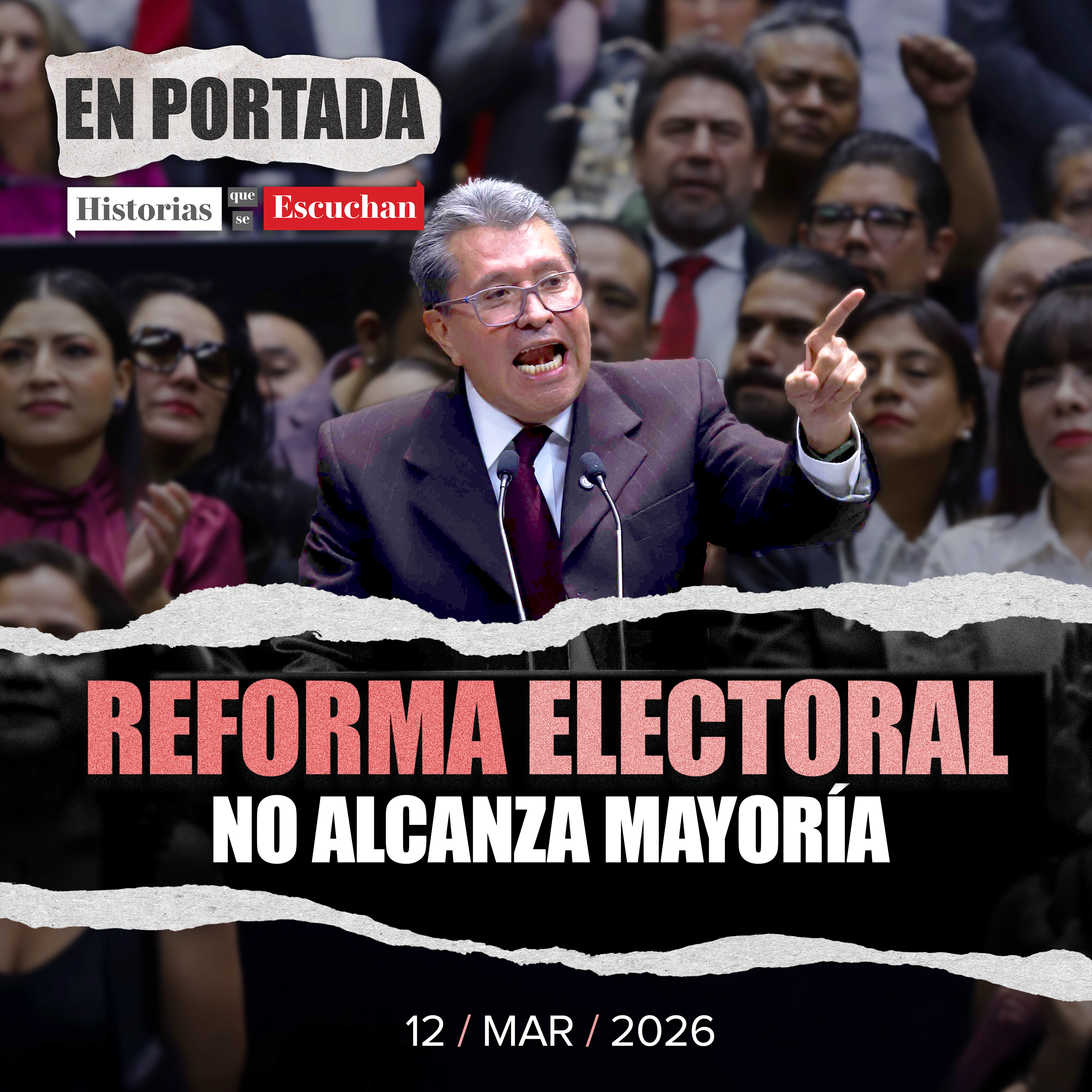 Reforma Electoral de Claudia Sheinbaum no alcanza mayoría; Morena activa Plan B  