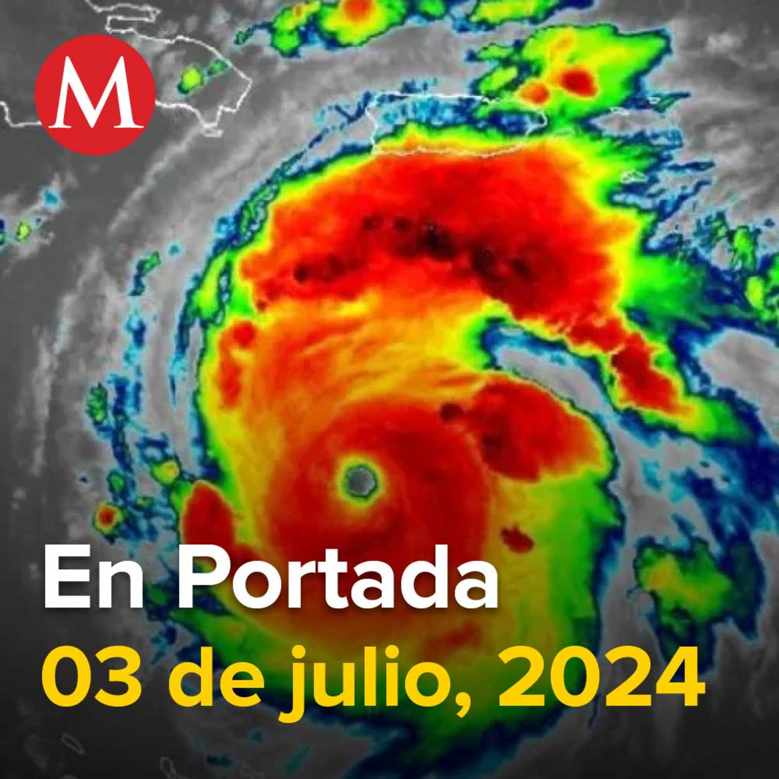 03-julio-2024. Compras de pánico se apoderan de Mérida por el avance de 'Beryl', Norma Piña desempeña sus labores de manera normal: Corte, Explota en Canadá crisis por fentanilo del 'narco' mexicano.