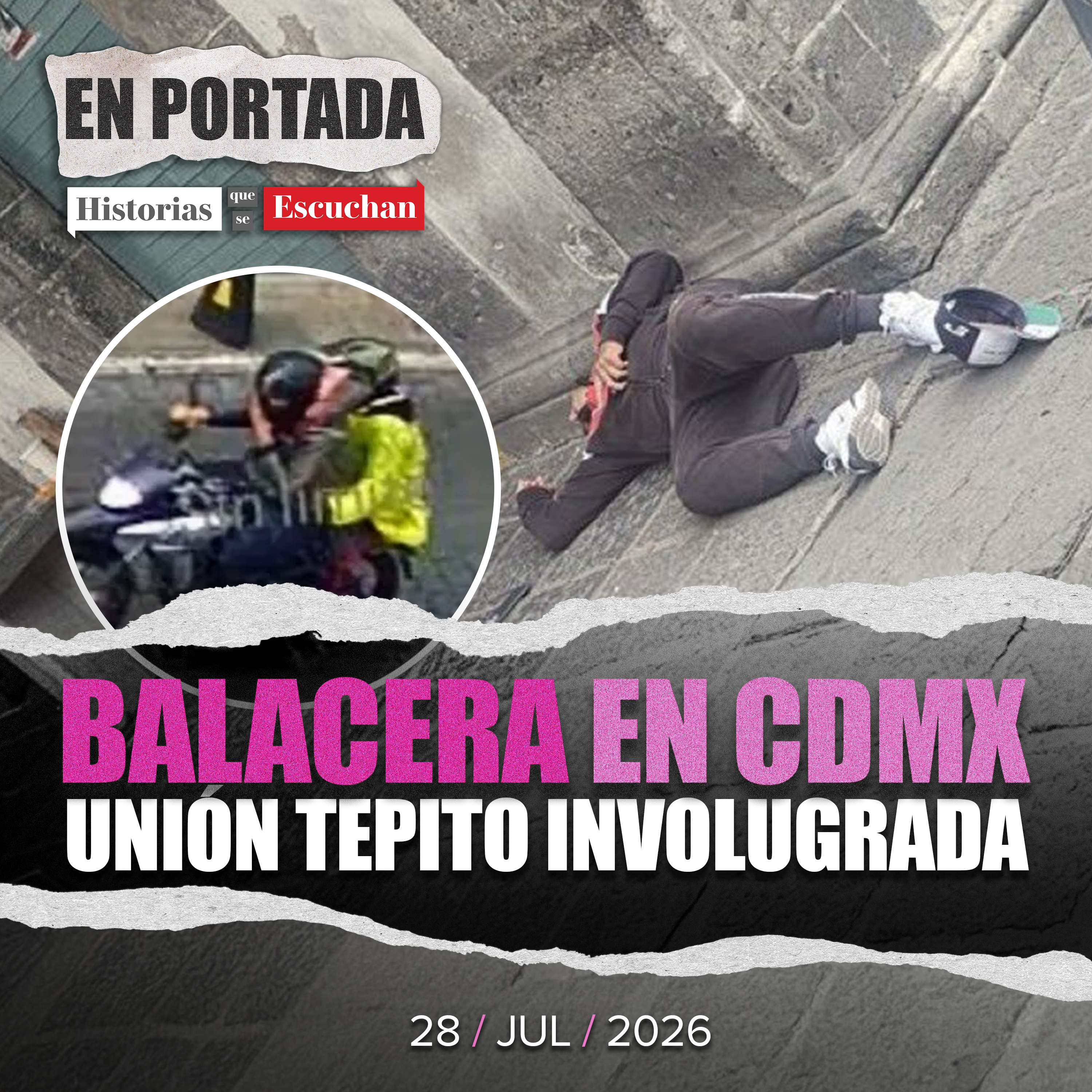 Balacera en Centro de CdMx deja a presunto operador criminal muerto y dos heridos episode artwork