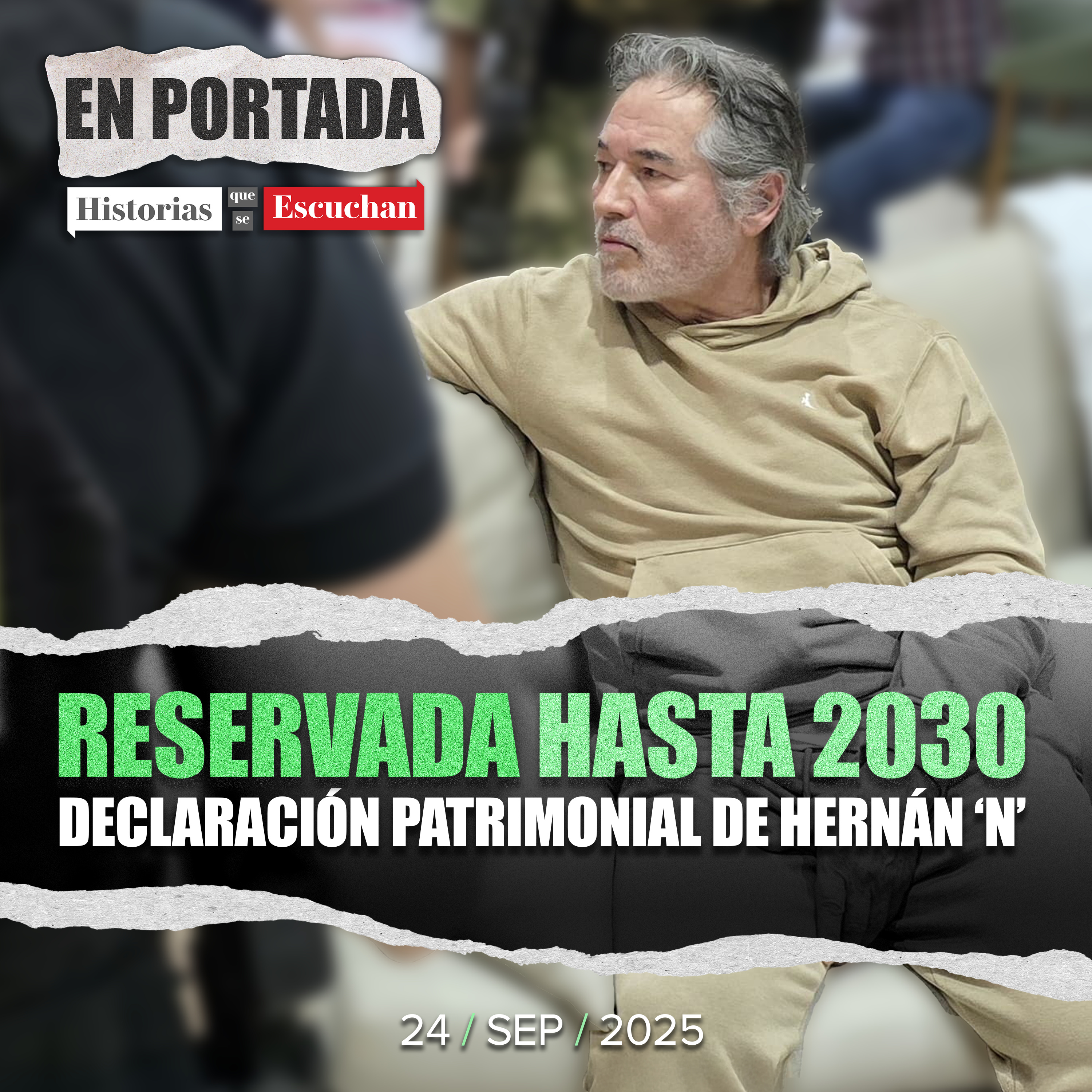 Vinculan a proceso a Hernán 'N', presunto líder de 'La Barredora'; reservan por cinco años su información financiera