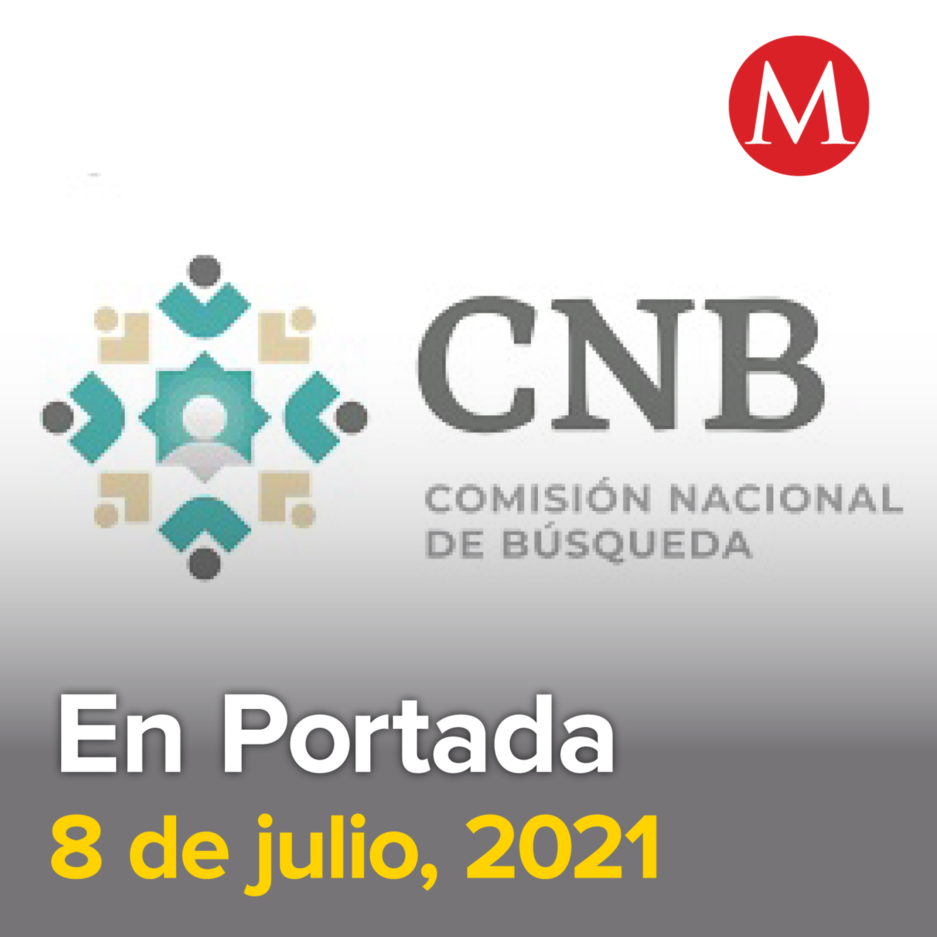 8-julio-2021. Comisión Nacional de Búsqueda y familiares de desaparecidos en 'tramo del terror' discrepan en cifras. SCJN aprueba aborto en casos de violación. Anuncia AMLO creación de "Gas Bienestar"