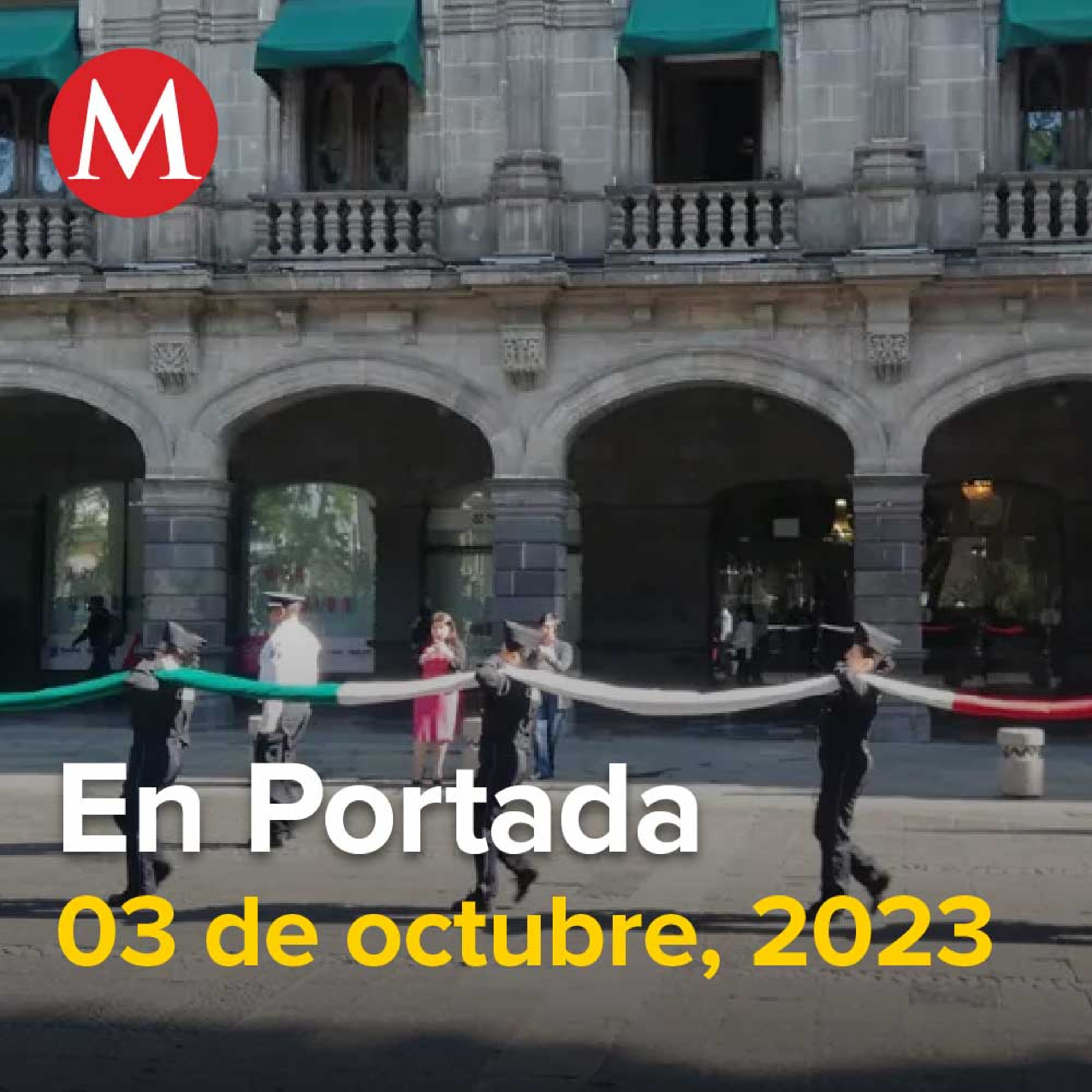 03-octubre-2023. Recuerdan a víctimas de Tlatelolco: ¡2 de octubre no se olvida!, AMLO se reúne con funcionarios de EU en Palacio Nacional, EU admite problema por demanda de fentanilo.
