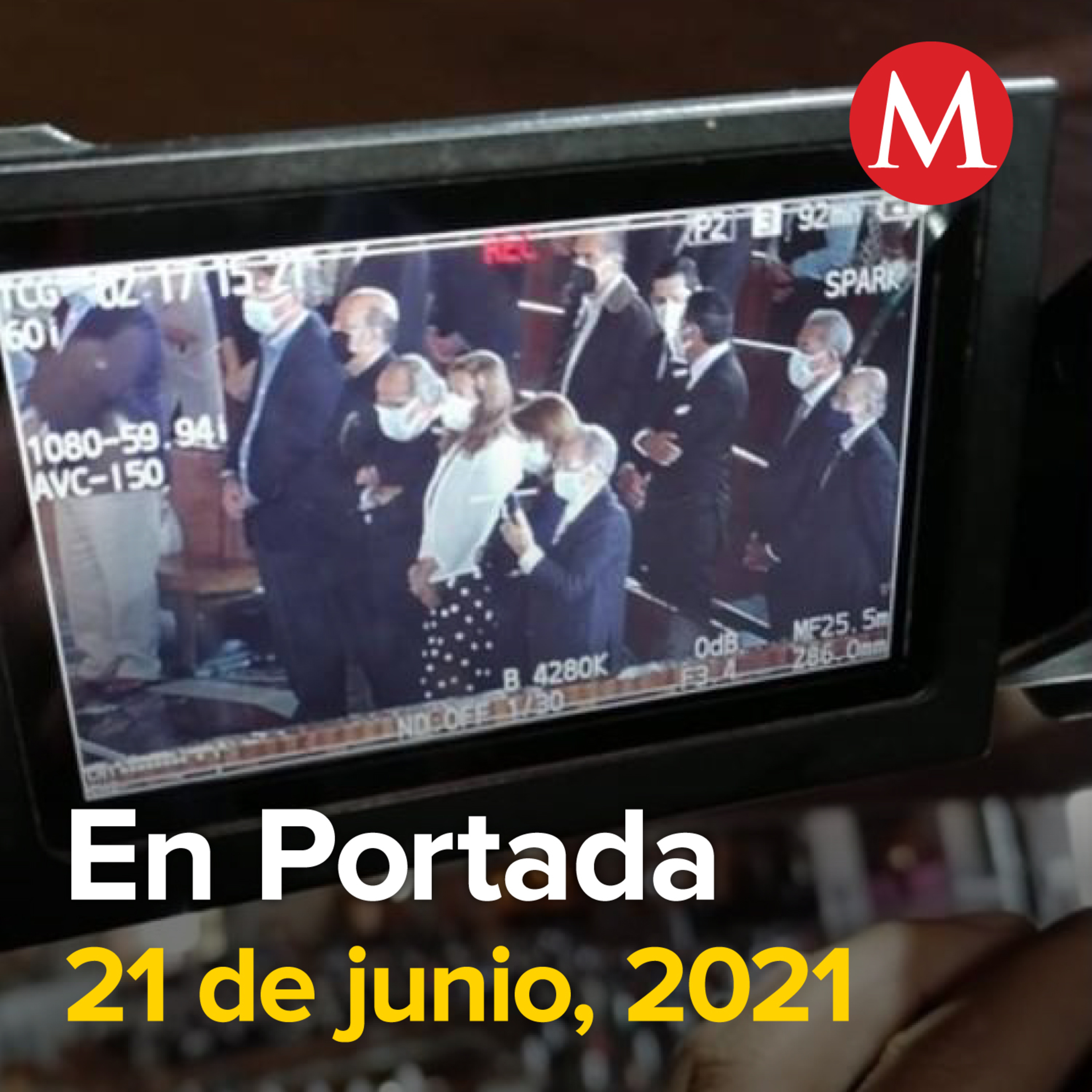 21-junio-2021. Felipe Calderón reaparece en la Basílica tras superar covid. México suma 231 mil 187 muertes por covid-19. EU y México extienden restricciones en frontera por covid-19 un mes más.