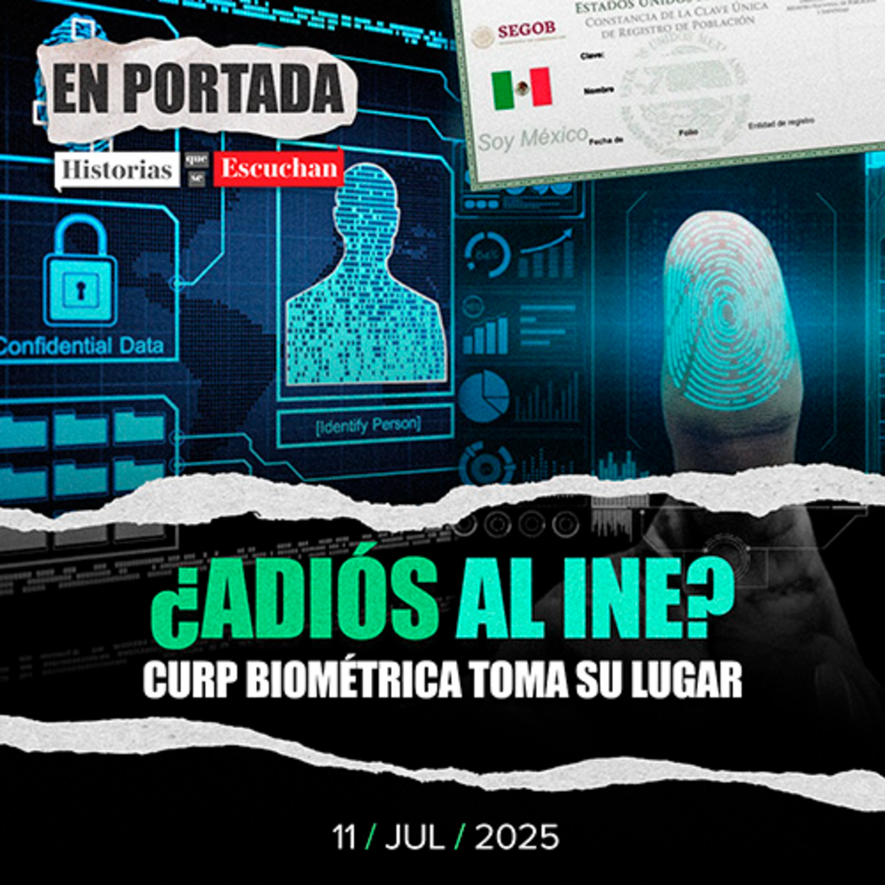 CURP biométrica obligatoria: ¿seguridad o cesión de datos a Estados Unidos?