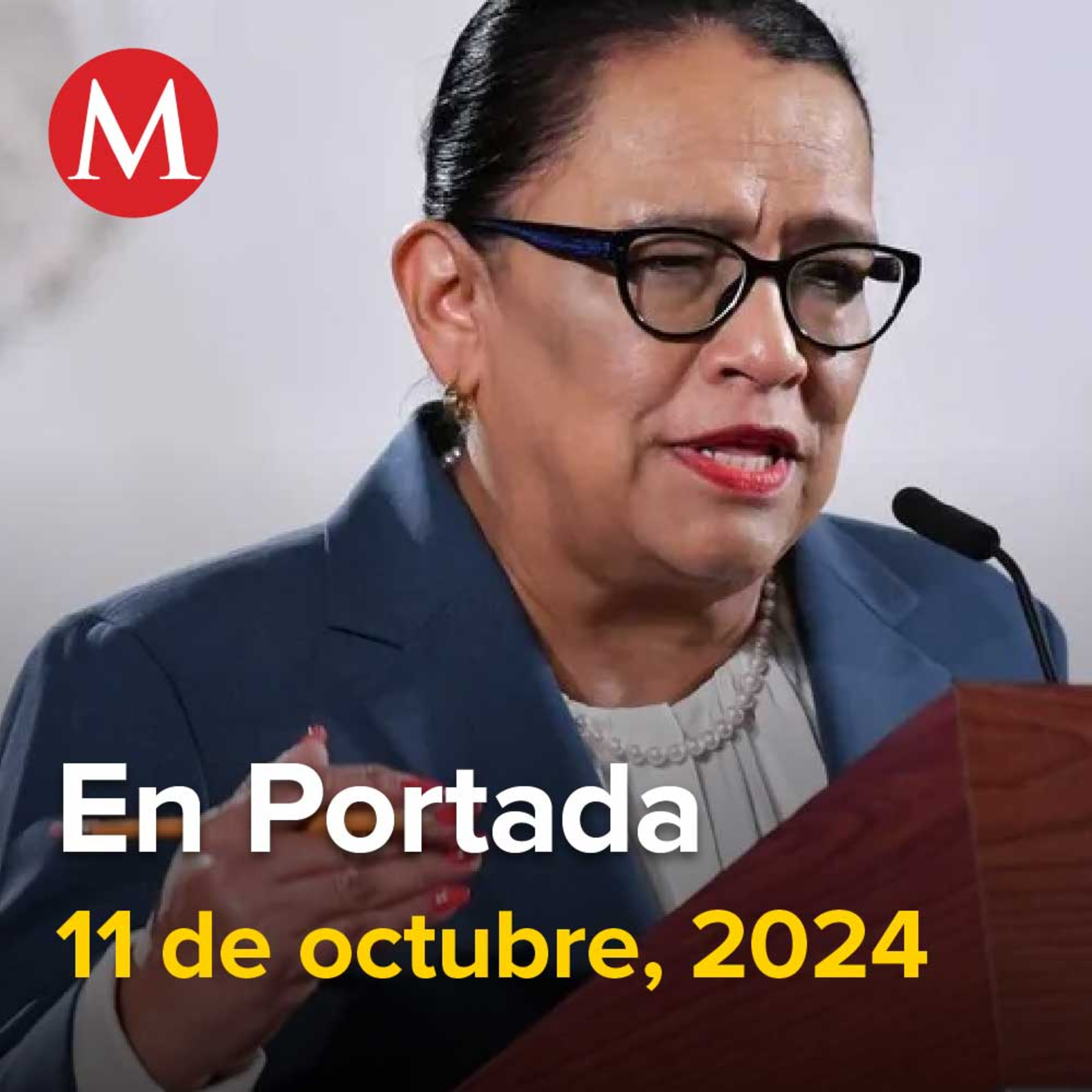 11-octubre-2024. Operaron Adán y Rosa Icela en pro de reforma, Norma Piña perdió el control sobre Consejo de la Judicatura Federal, Activista colombiana denuncia amenazas de muerte.