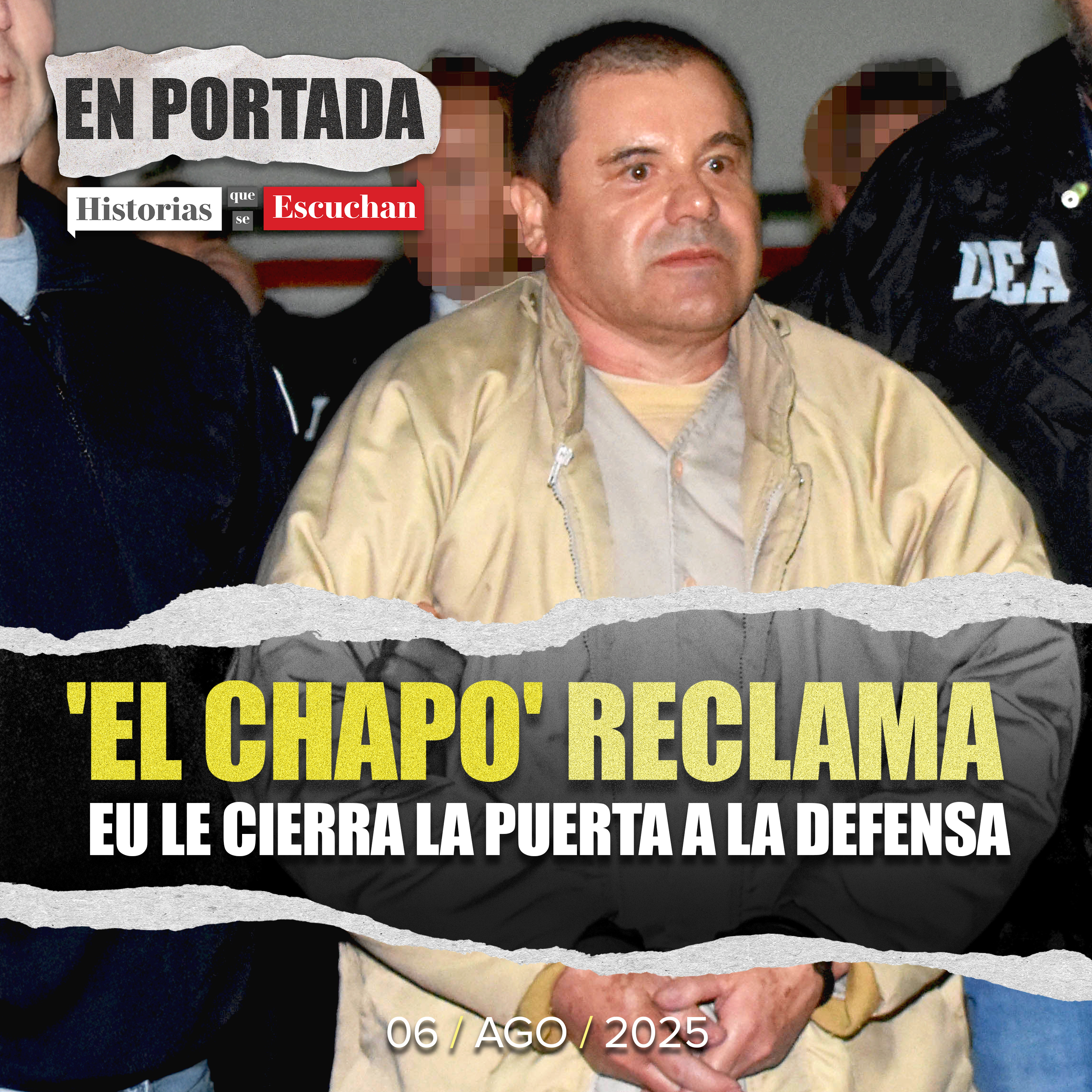 Carta de 'El Chapo' exhibe falta de acceso a su abogado mientras 'El Mayo' libra la pena de muerte