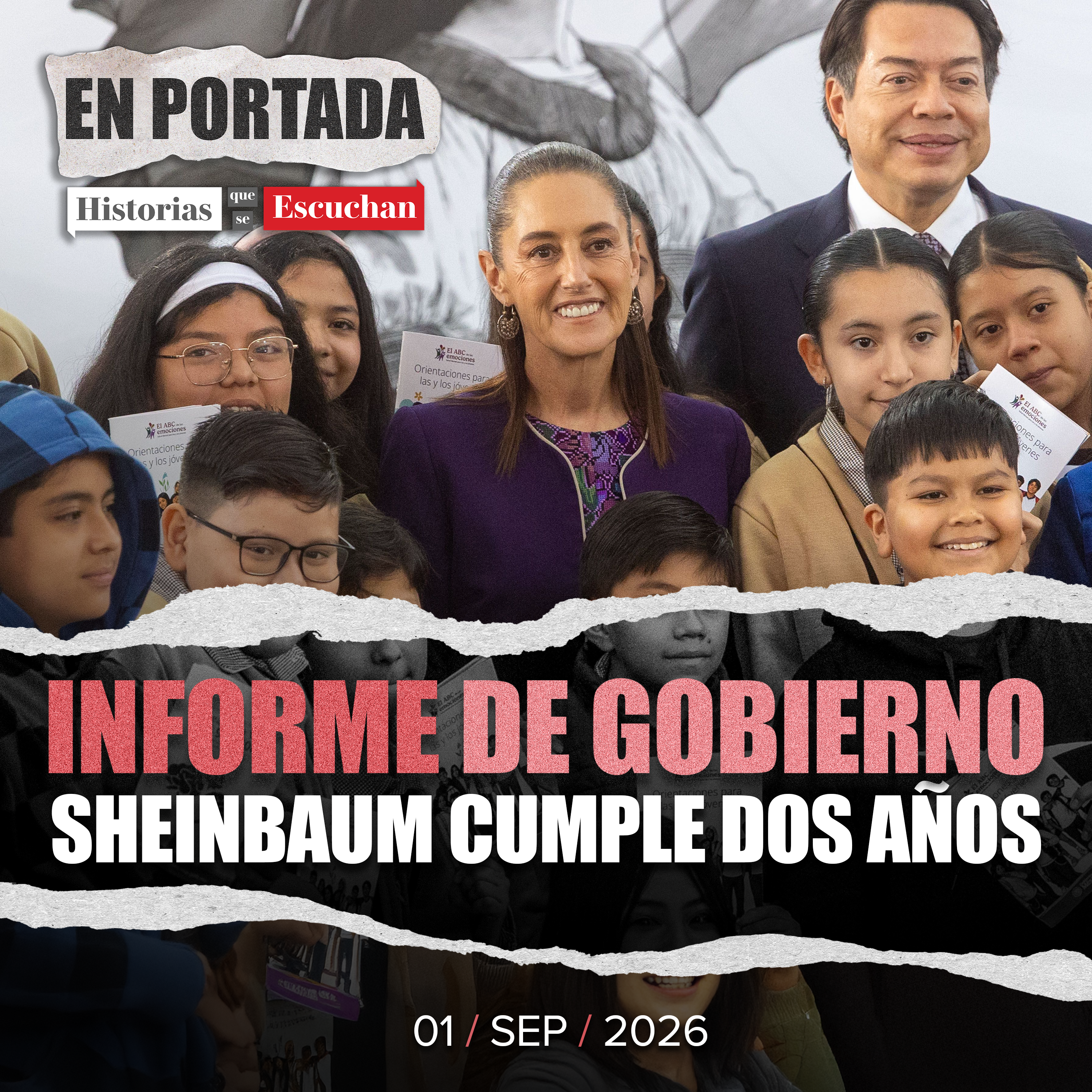Sheinbaum presenta hoy sus logros en Segundo Informe de Gobierno episode artwork