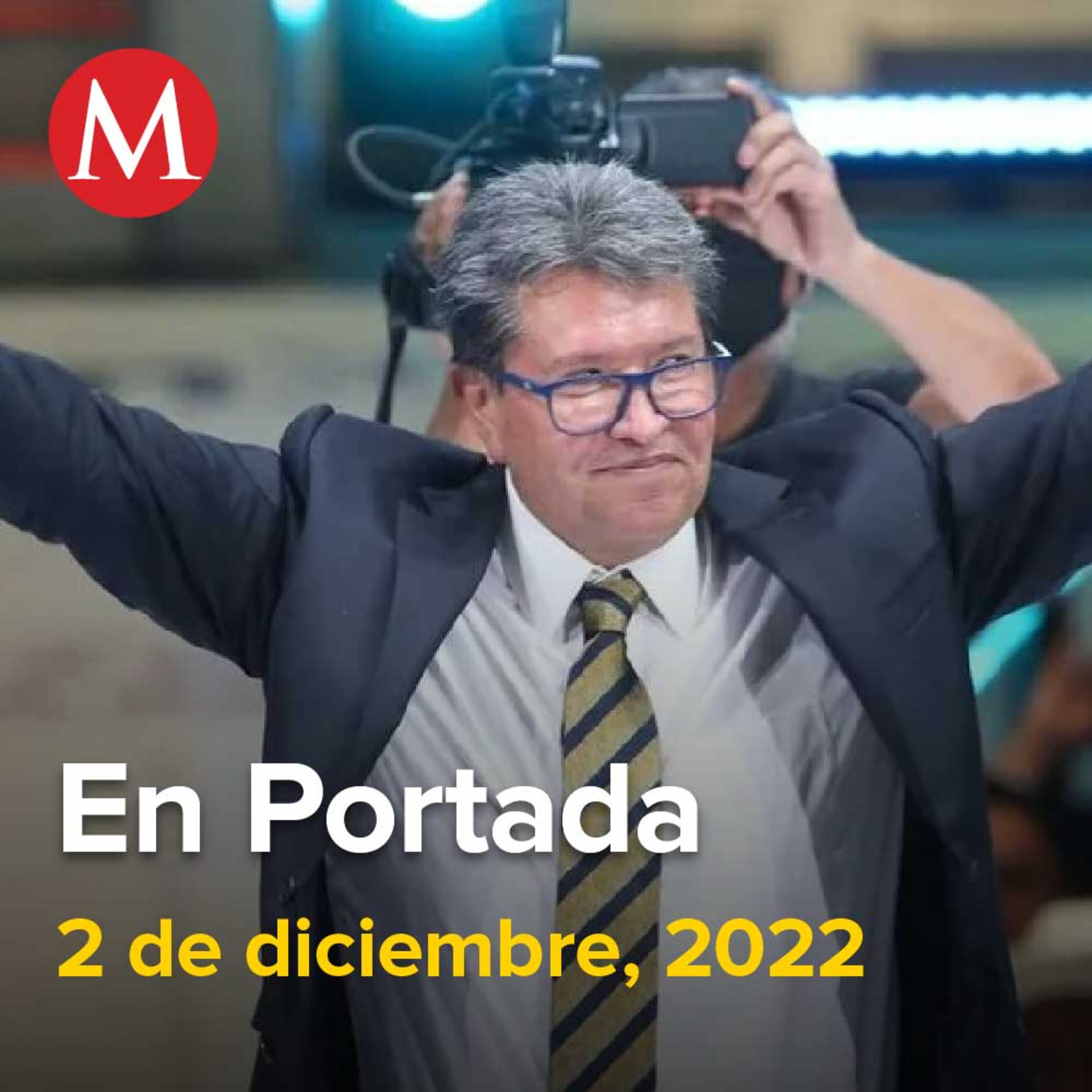 02-diciembre-2022. Senado no tendrá prisa para discutir y votar 'Plan B' de reforma electoral, Proceso de desafuero contra 'Alito' iniciará el 15 de diciembre, diputados de Morena congelan ley Monse.