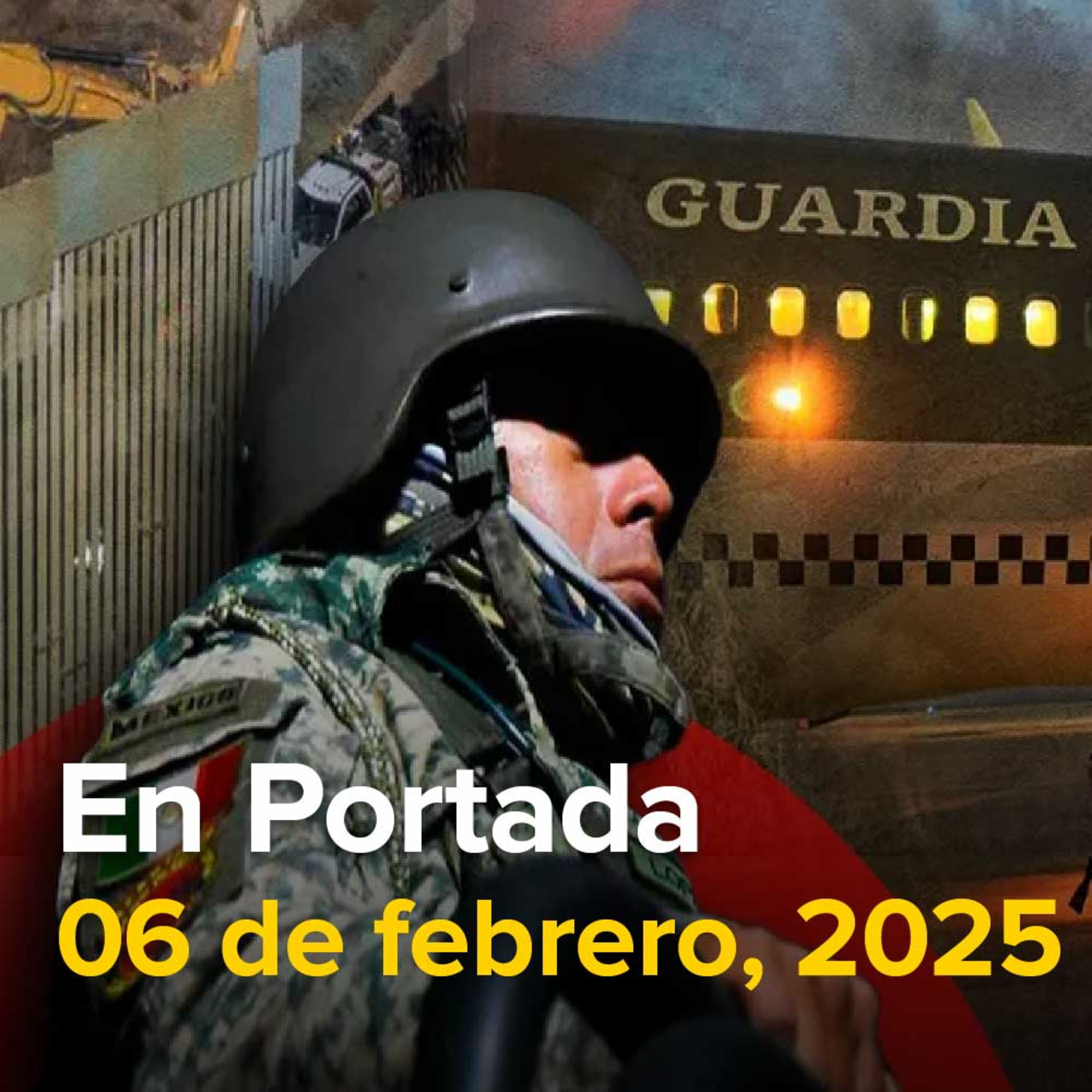 Continúa despliegue militar en la frontera entre México y EU, En Oklahoma solicitan estatus migratorio en escuelas, Trump firma orden para impedir participación de mujeres trans en deportes femeninos.