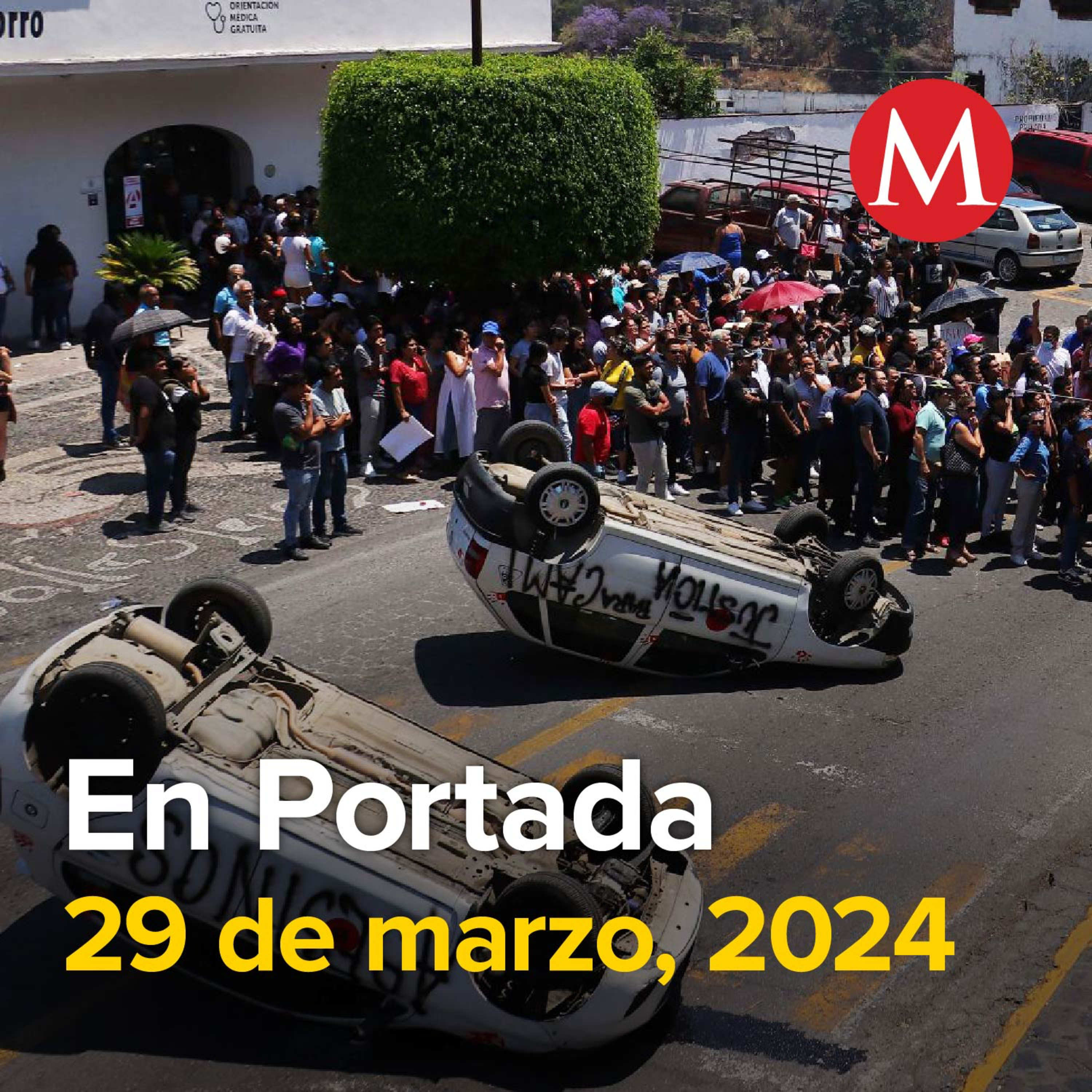 29-marzo-2024. Muere mujer tras ser linchada por asesinato de la menor Camila en Taxco, Notifican a México sobre fallo a favor de extradición de Andrés Roemer, EU detiene a 200 migrantes.
