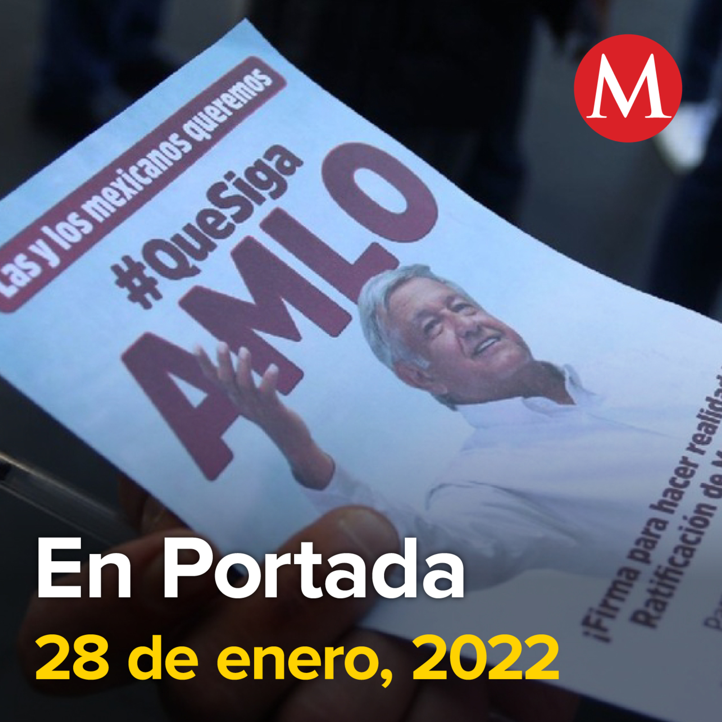 28-enero-2022. INE: 24.96% niega haber entregado su firma para revocación de mandato. Exportaciones de México repuntan en 2021. Fiscalía del Edomex investigará caso de vacunas texanas.