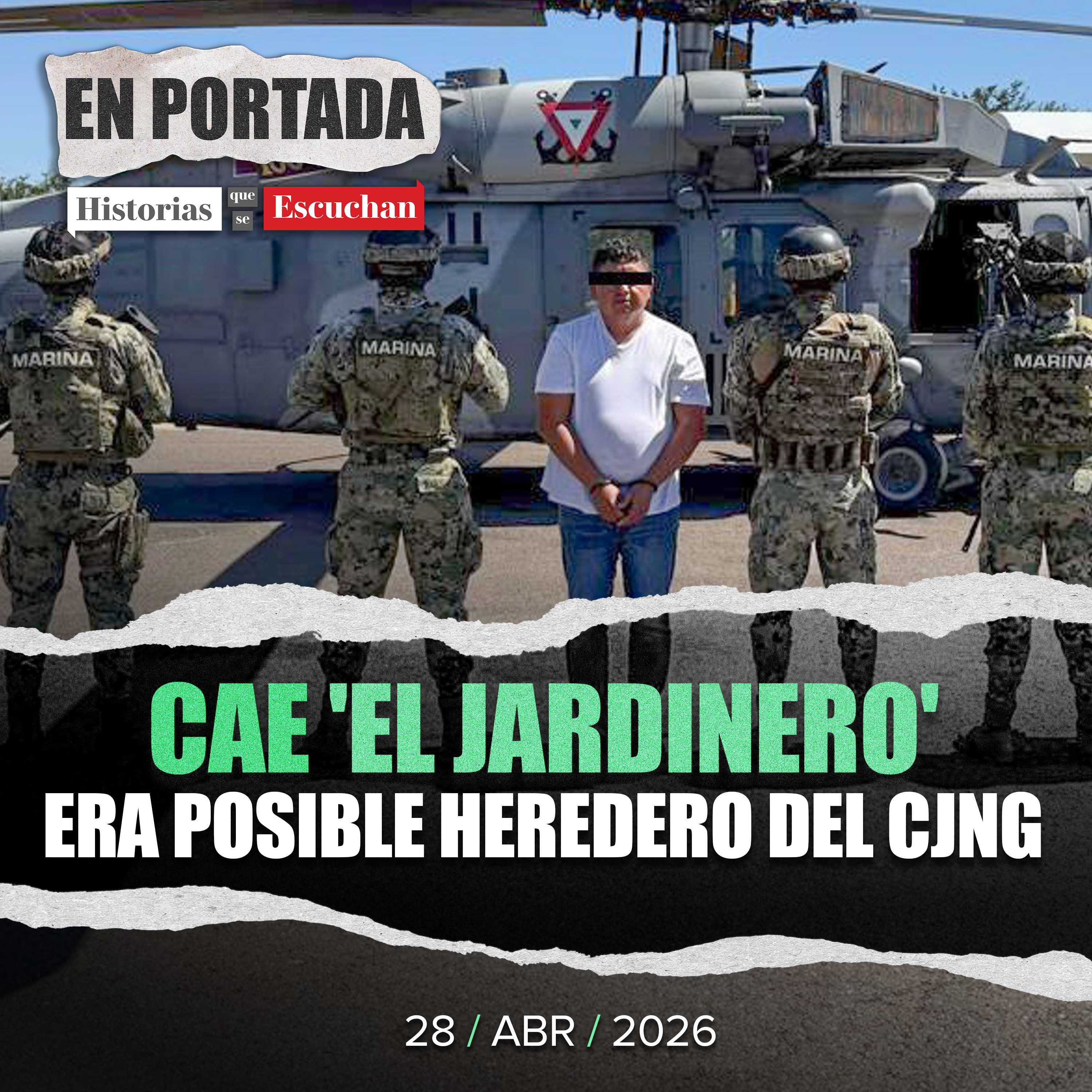 Capturan a presunto heredero del CJNG y a su operador financiero episode artwork