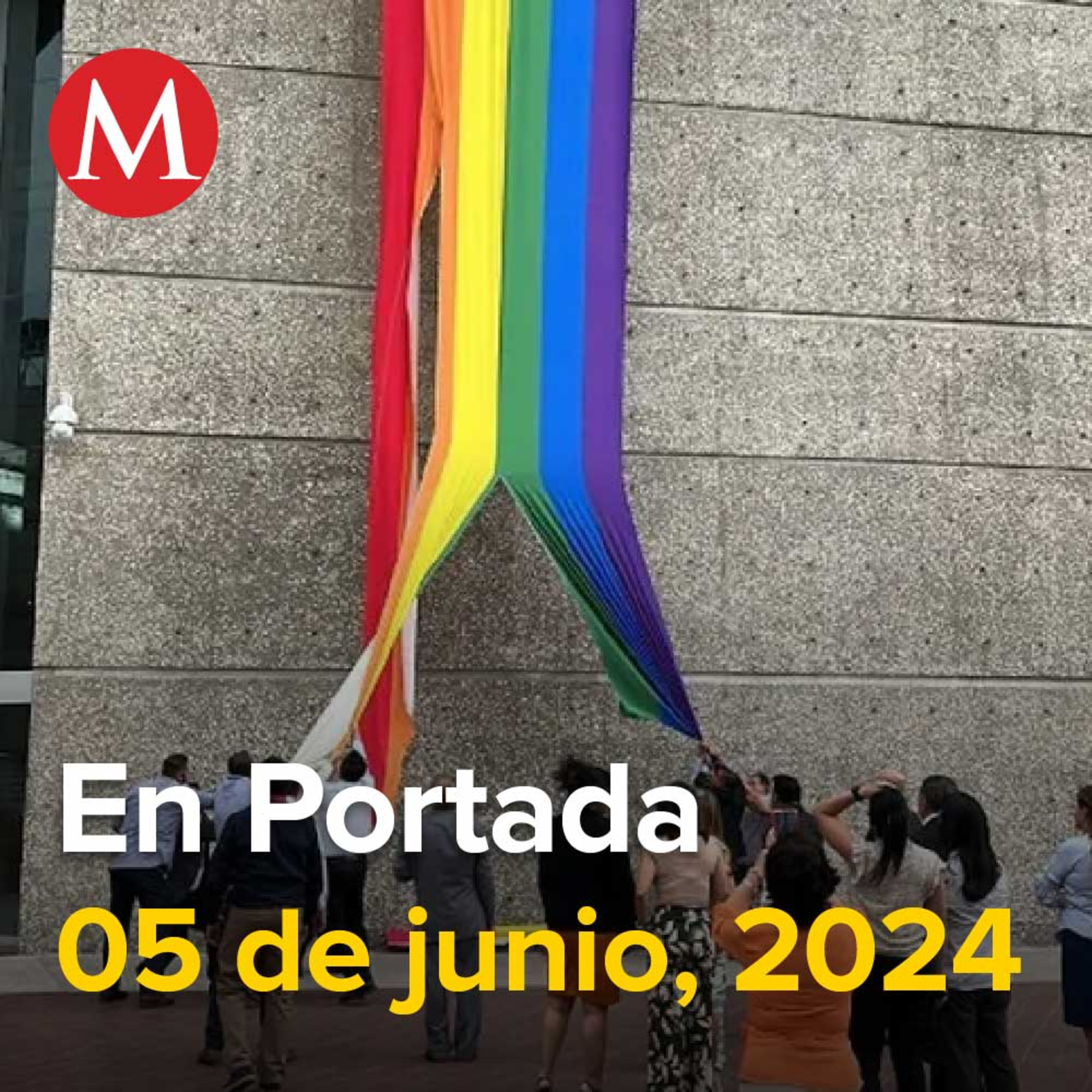 05-junio-2024. Sindicato quita bandera LGBT+ de edificio de Infonavit, CNTE consigue cita con Sheinbaum tras reunión con AMLO, Xóchitl Gálvez pedirá recuento 'voto por voto' en 80% de casillas.