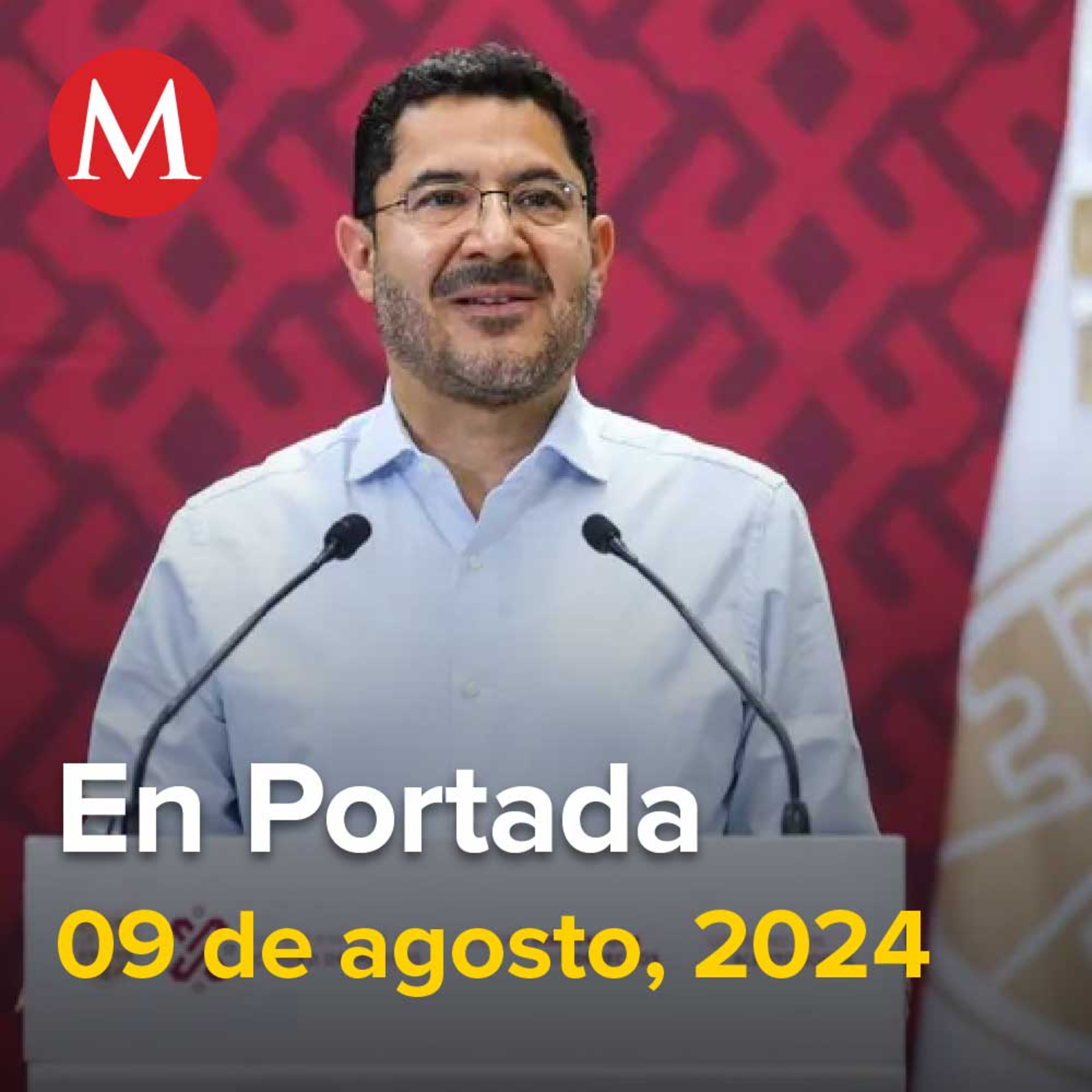09-agosto-2024. Martí Batres se sumará al gabinete de Clauda Sheinbaum, AMLO descarta detener a Putin: "no nos corresponde", Golpe al CJNG en CdMx: Caen 10 integrantes del cártel tras cateos.