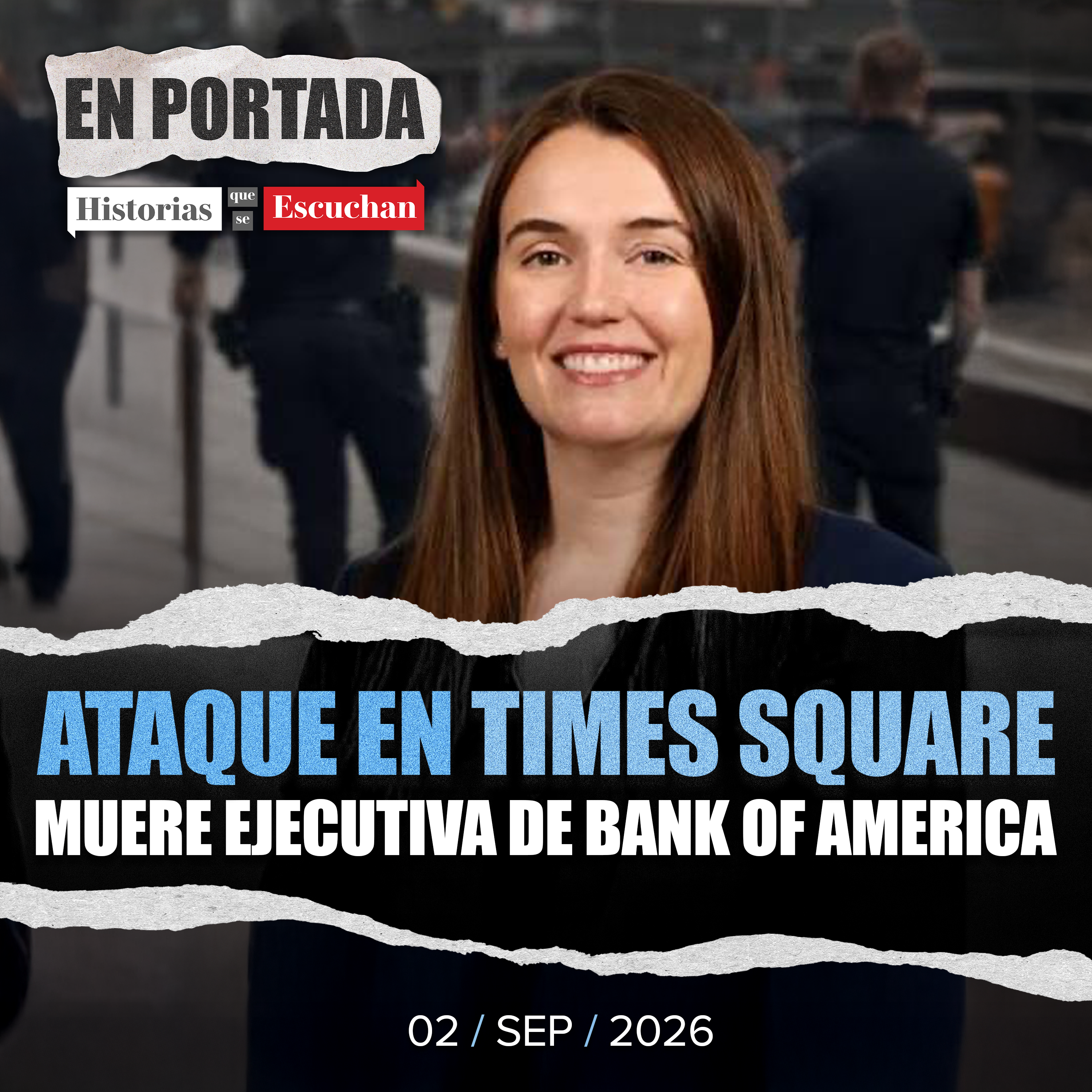 Joven madre muere apuñalada en Times Square; era ejecutiva de Bank of America episode artwork
