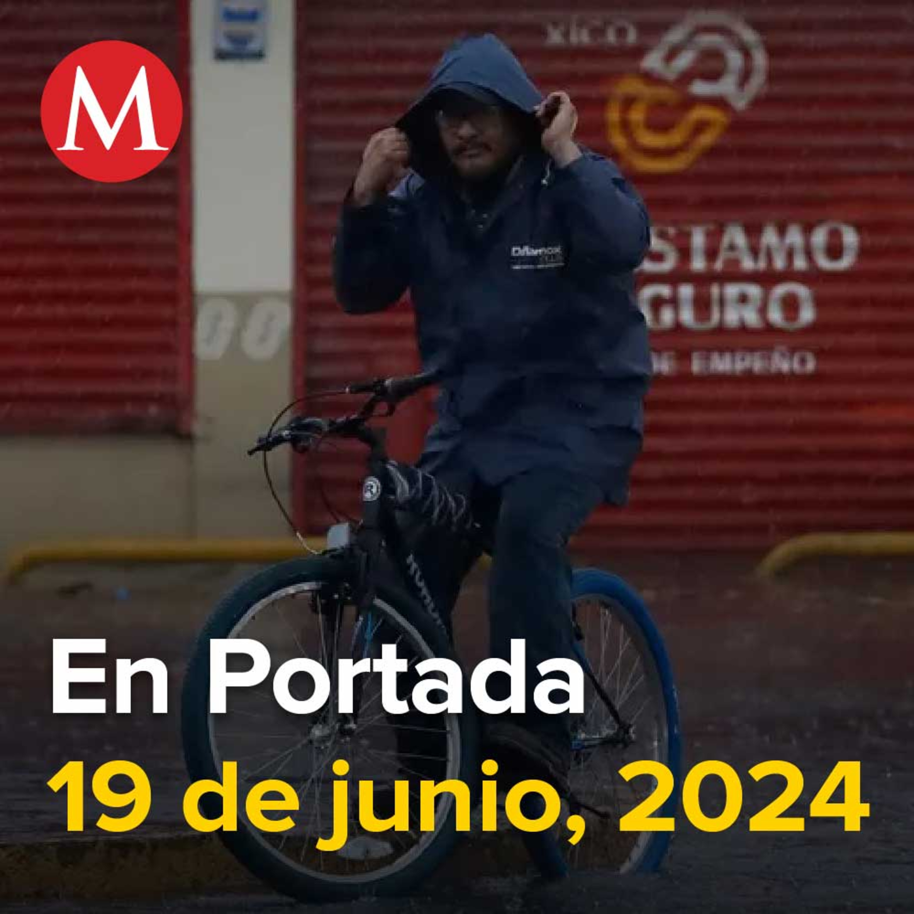 19-junio-2024. Aplican Plan DN-III-E en tres estados por el Ciclón Tropical Uno, Ceci Flores asegura que refugio en Querétaro ya no es seguro para ella, Sheinbaum se reúne con legisladores de Morena.