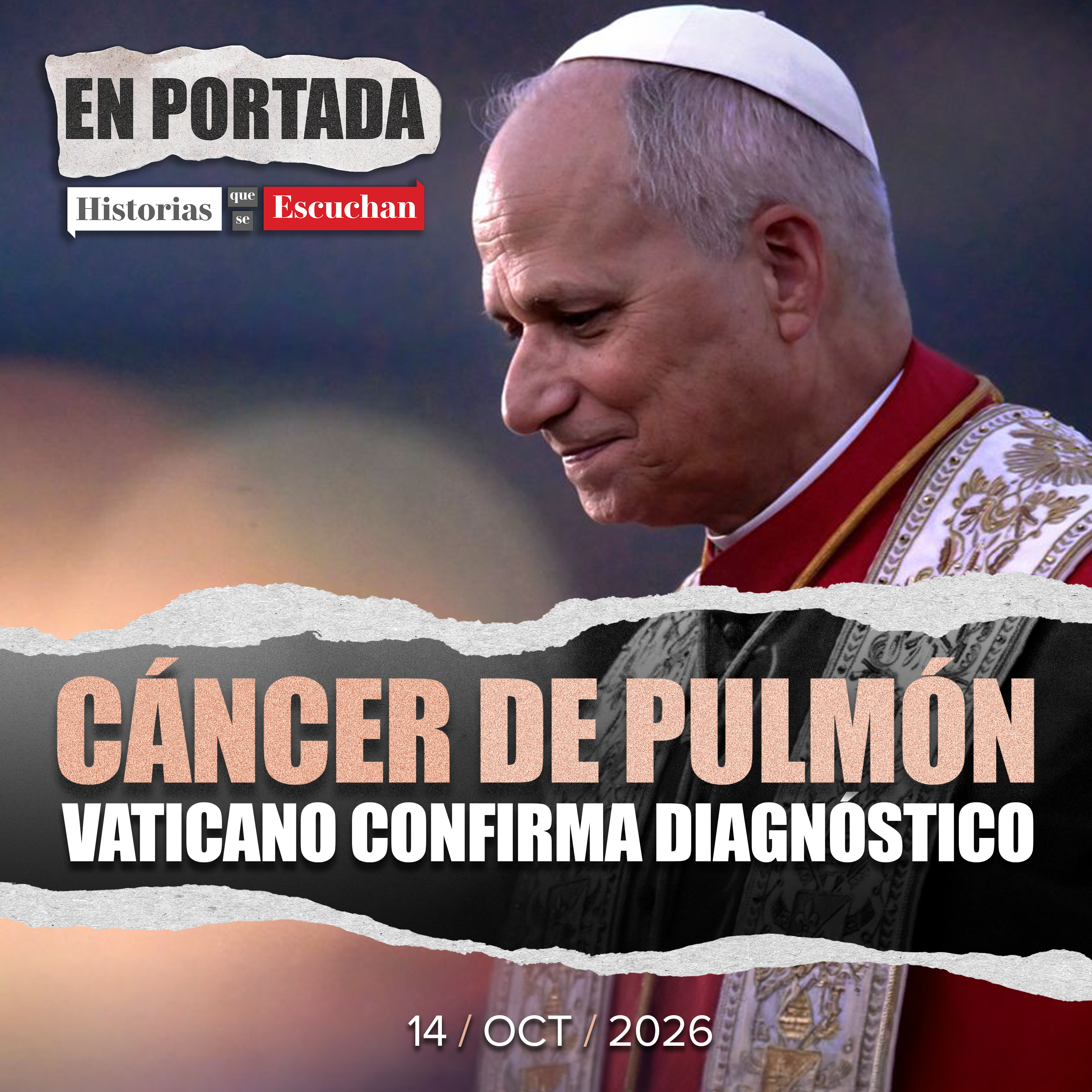 Detectan cáncer pulmonar a Papa León XIV tras cirugía episode artwork