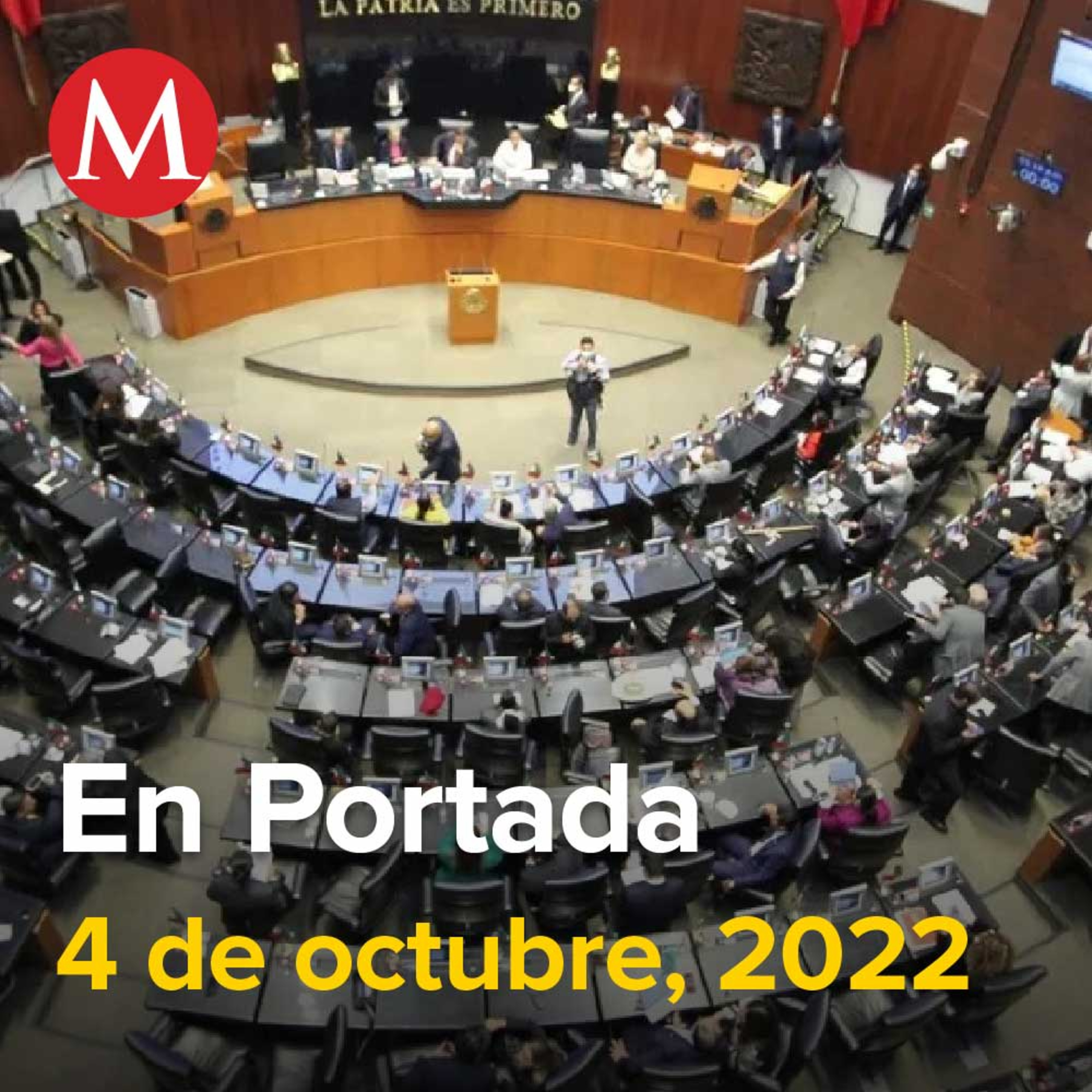 4-octubre-2022. Vinculan a proceso a dos ex funcionarios más por colapso en Línea 12 del Metro en CdMx, Comisiones del Senado aprueban propuesta sobre Fuerzas Armadas, 'Orlene' se degrada a tormenta.